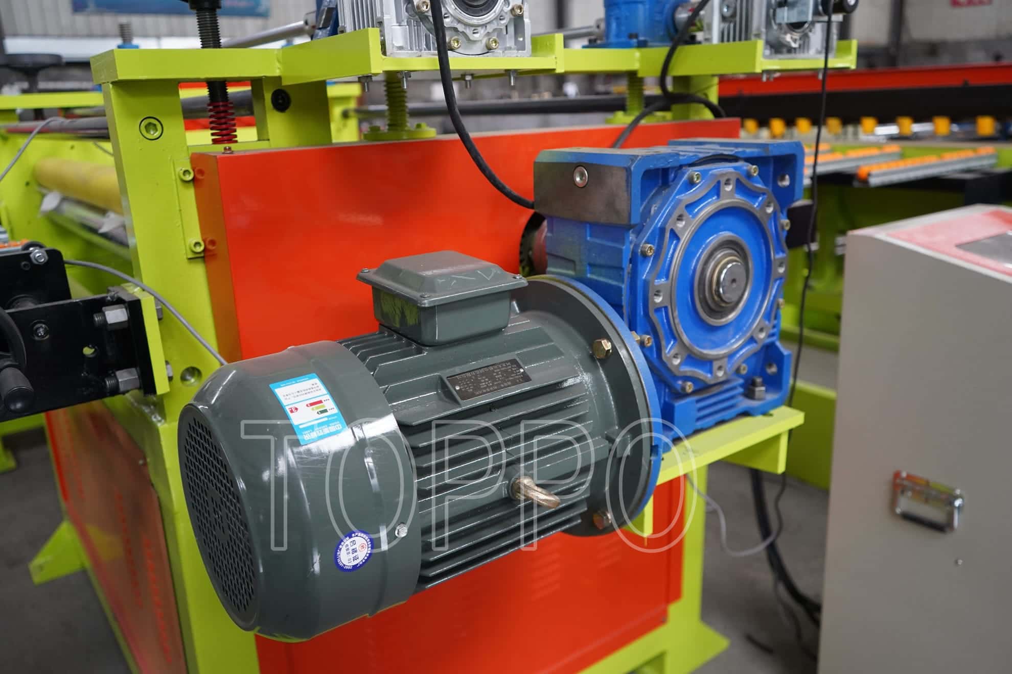 Heavy Duty Cut to Length Roll Forming Machine with Servo & PLC Control