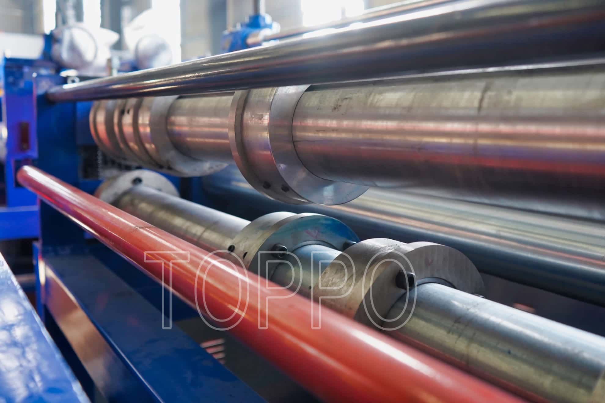Hydraulic Leveling and Slitting Cut to Length Machine with PLC Control
