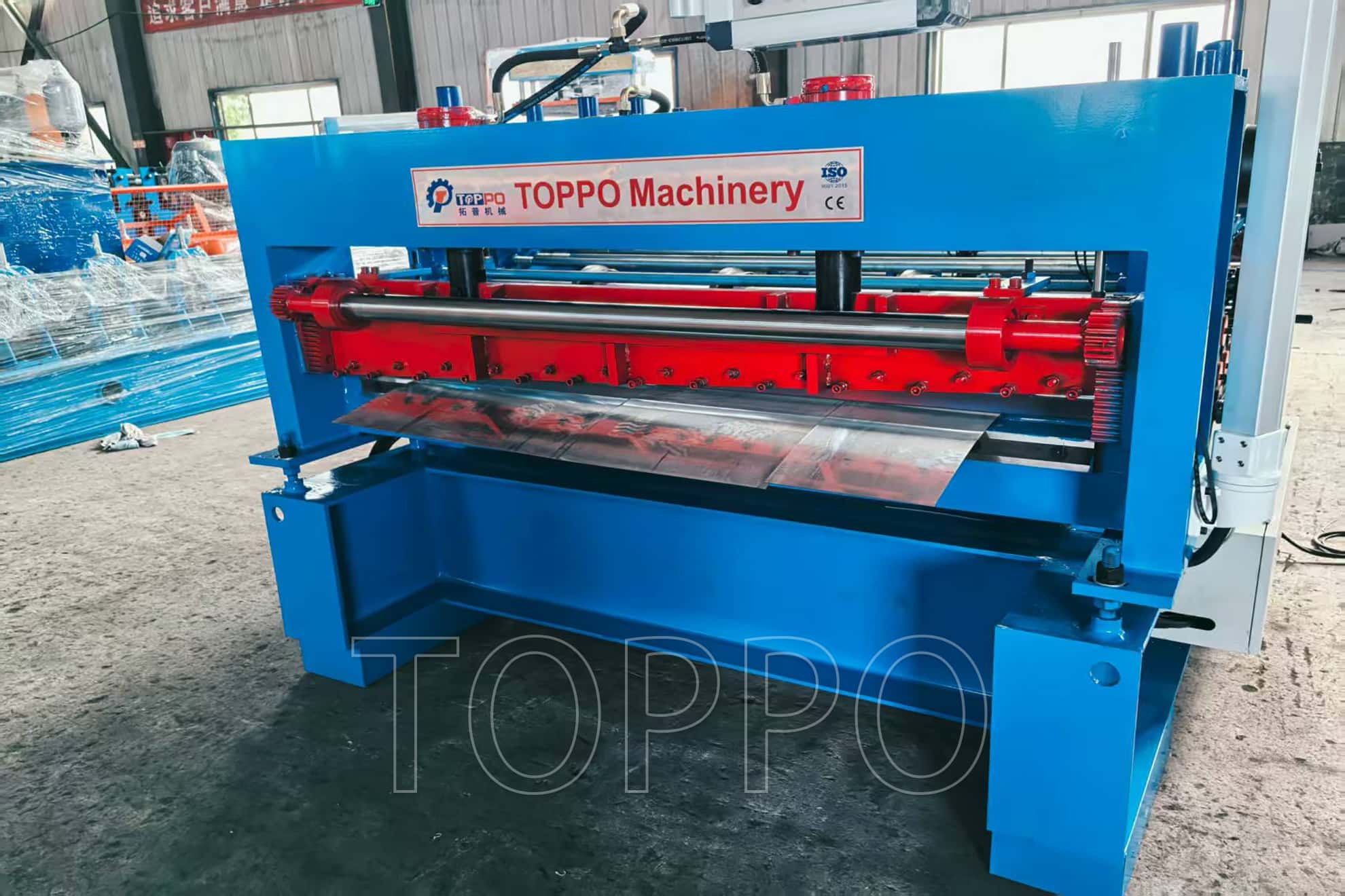 Cut to Length and Slitting Line Machine with Precision Rail Guide