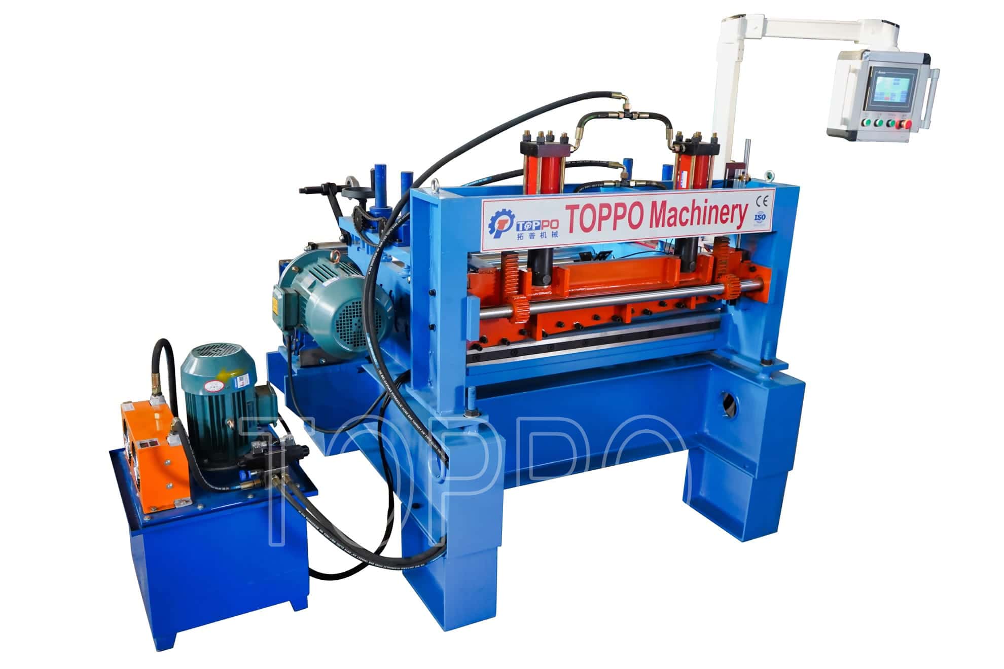 Compact Cut to Length Roll Forming Machine with Touchscreen Control