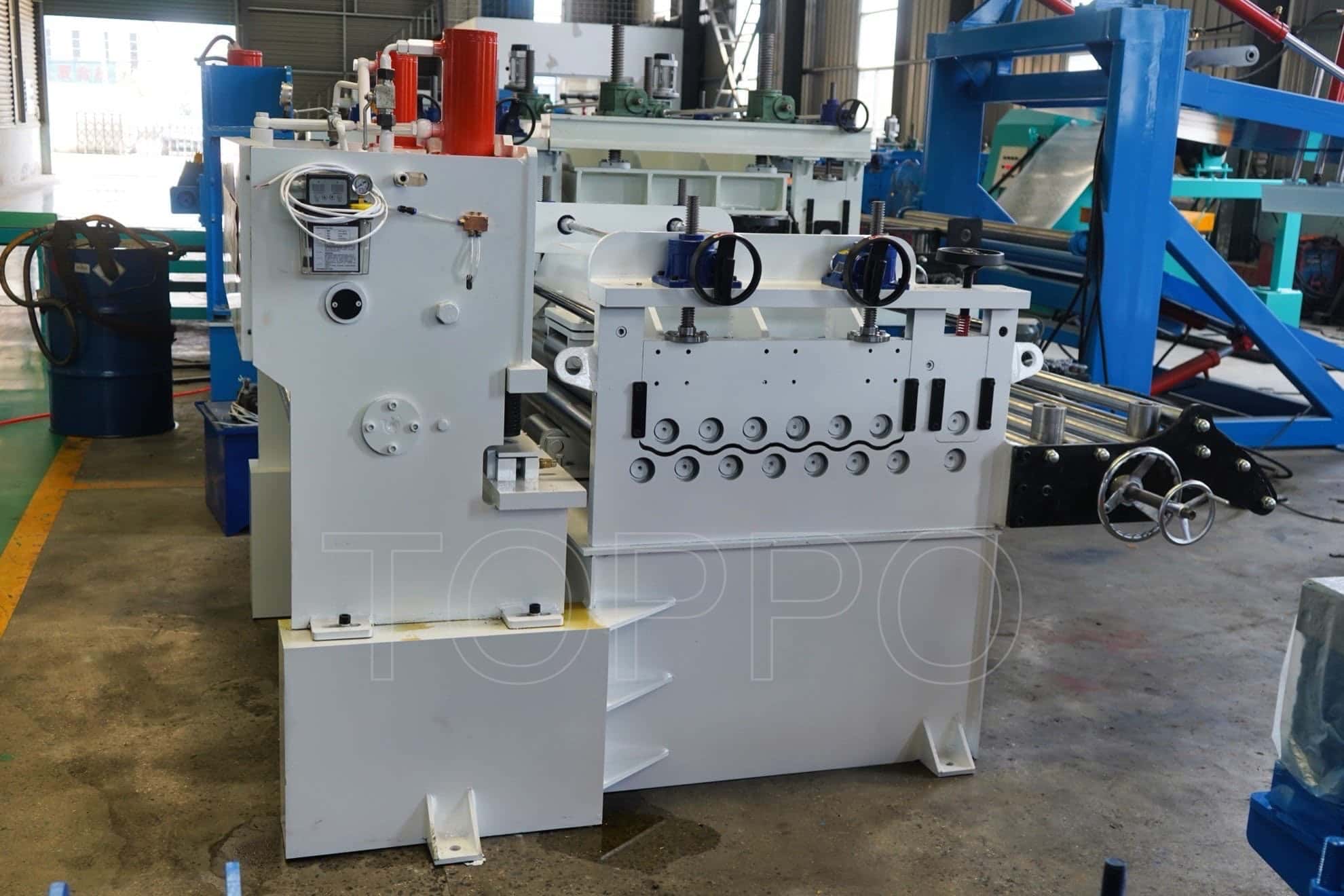 Leveling and Cut to Length Roll Forming Machine for Sheet Metal