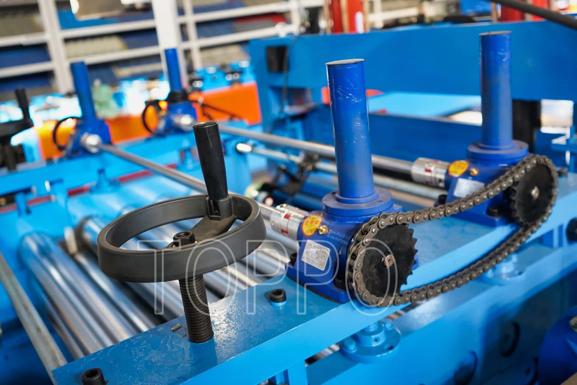 Compact Cut to Length Roll Forming Machine with Touchscreen Control