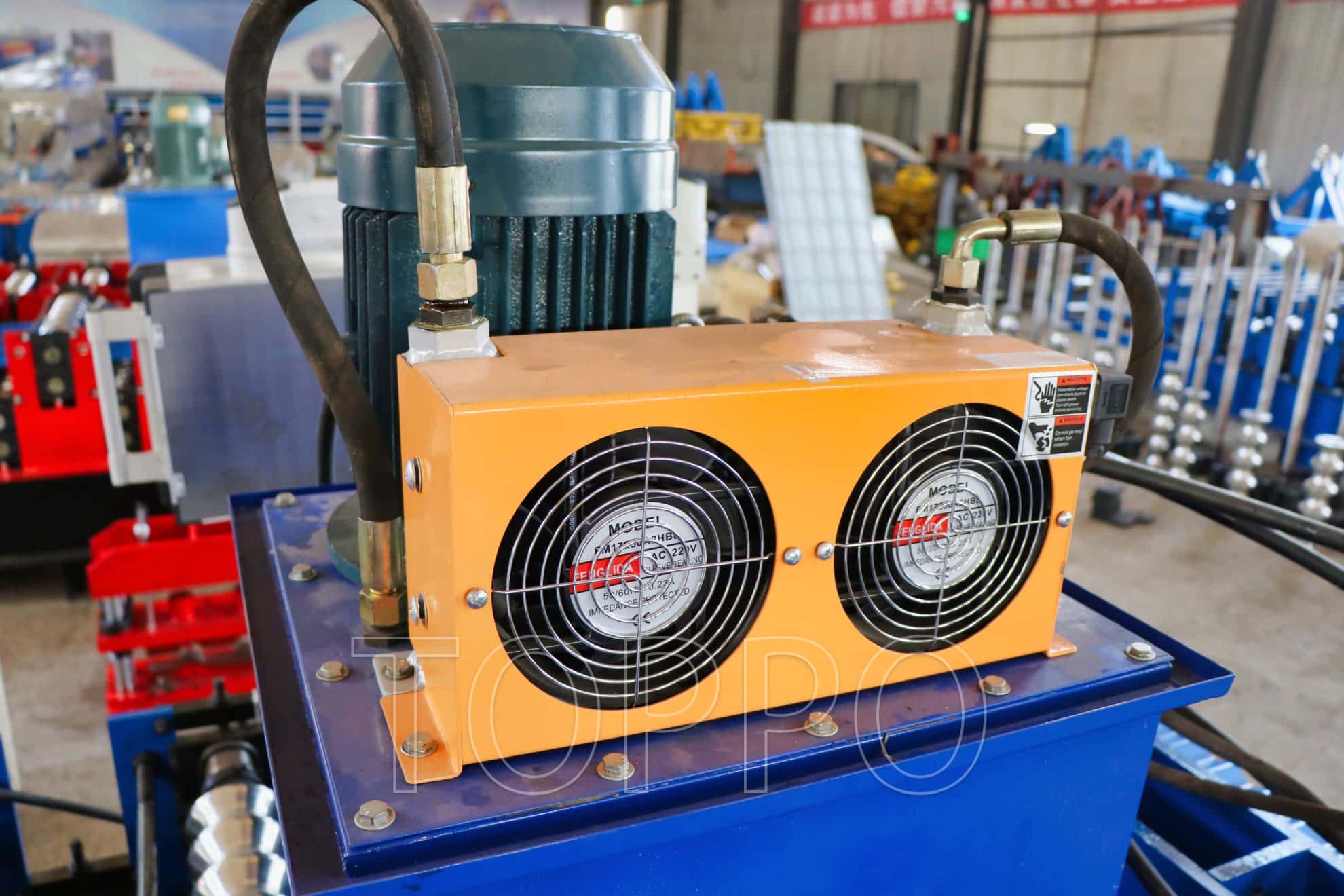 Electric Shear Double Layer Roll Forming Machine for Metal Roofing Sheets