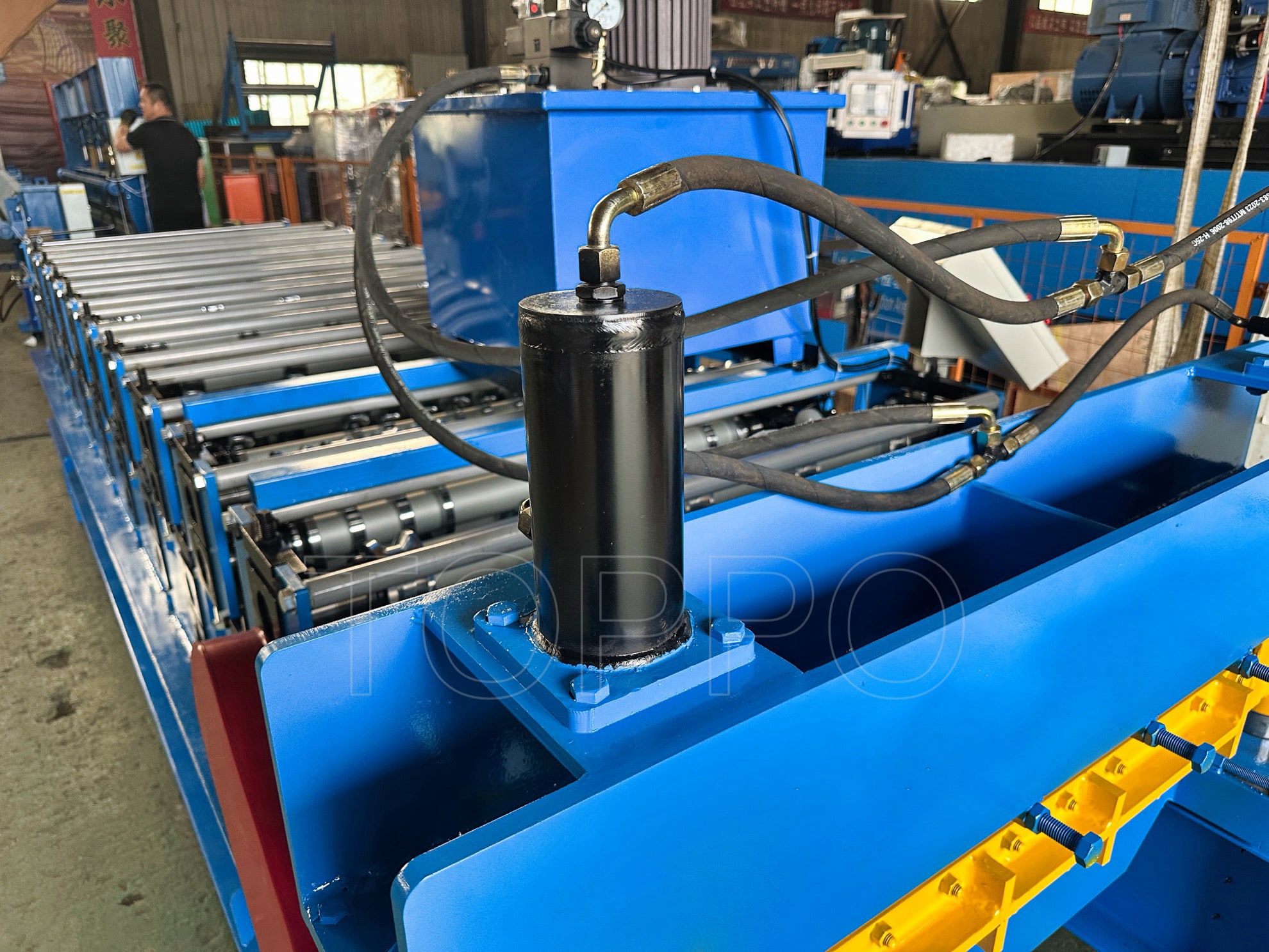 Compact Double Layer Roll Forming Machine