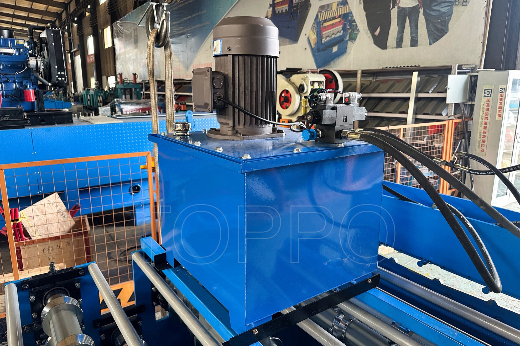 Compact Double Layer Roll Forming Machine