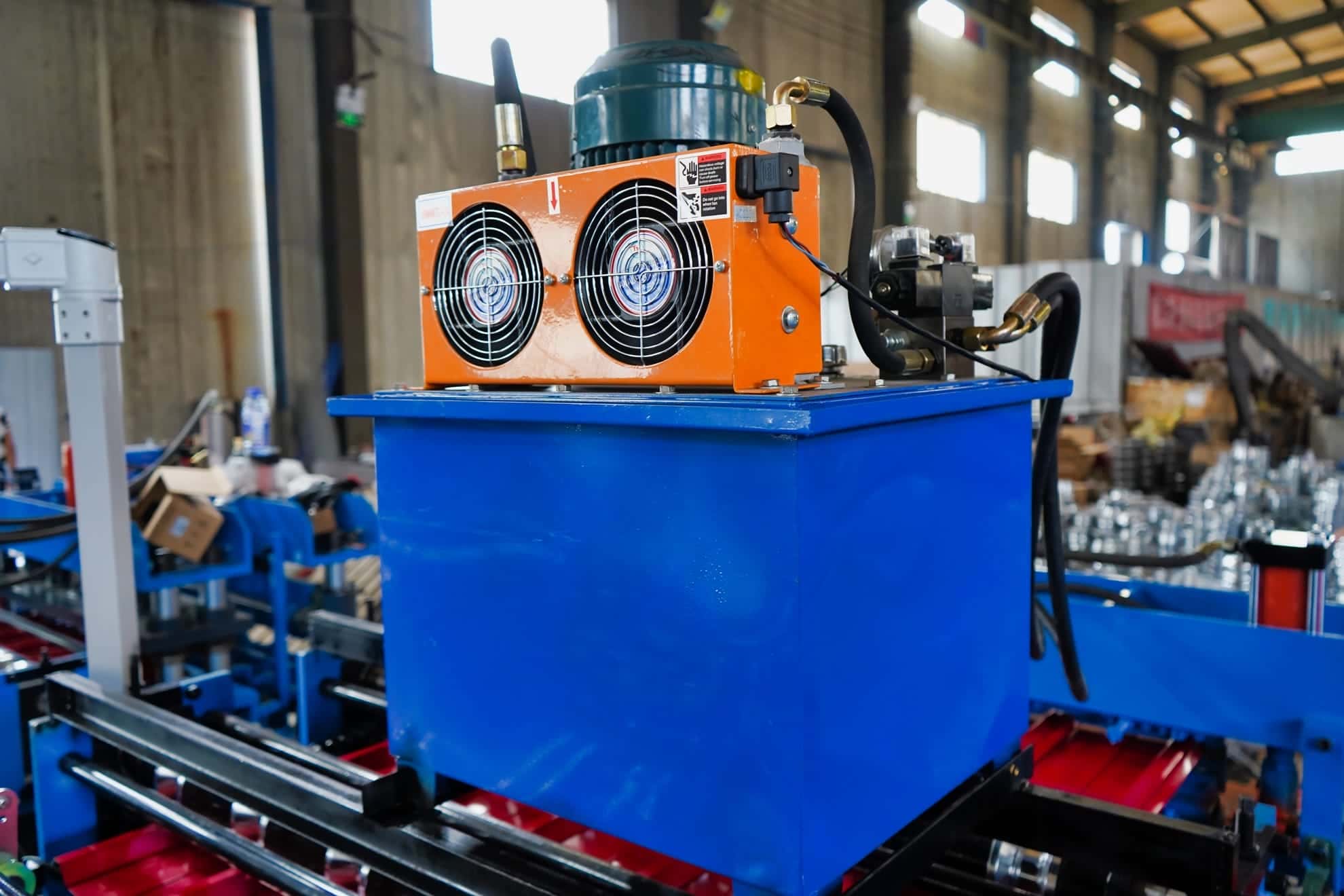 IBR Glazed Tile & Curving Double Layer Roll Forming Machine