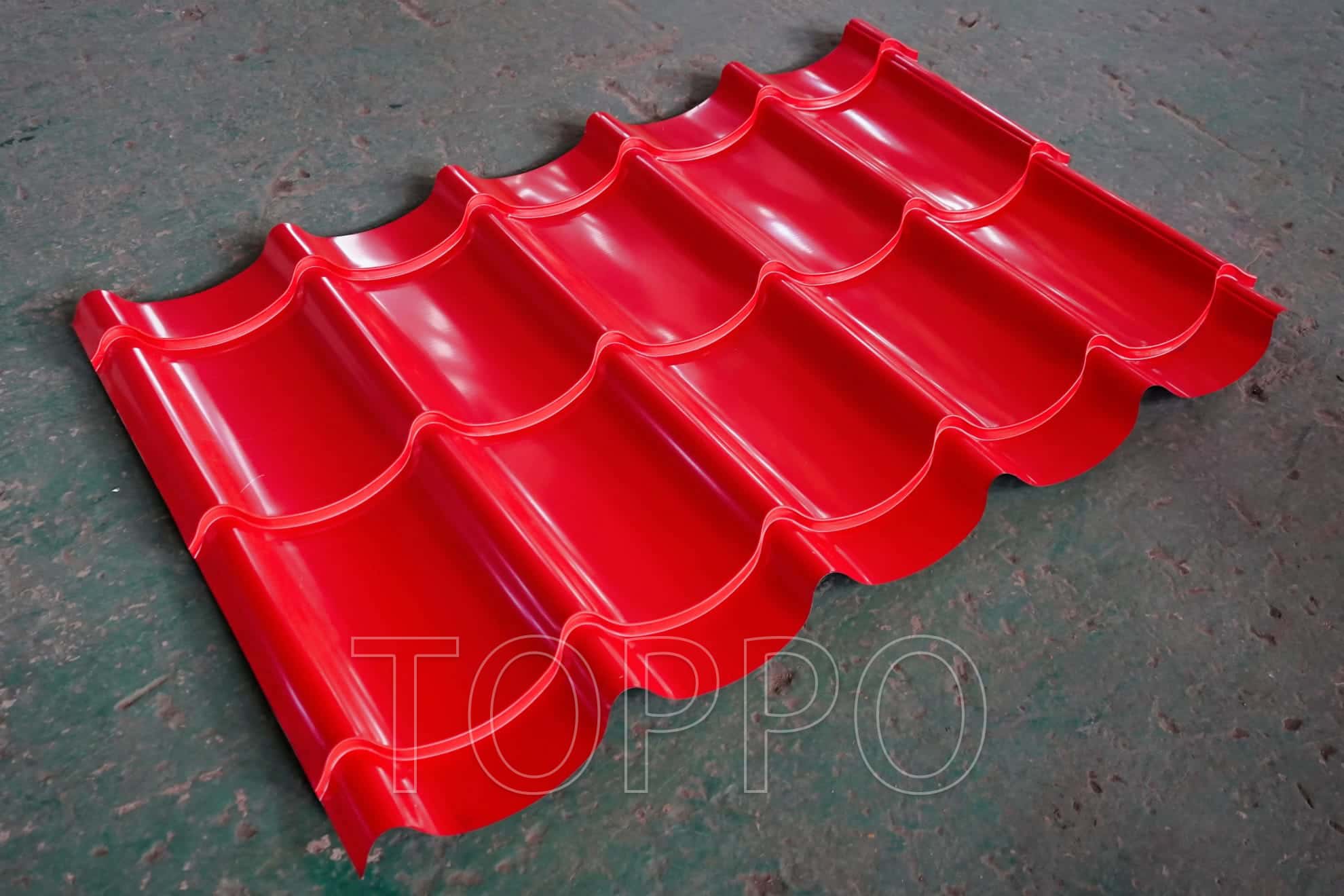 Double Glazed Bamboo Tile Double Layer Roll Forming Machine