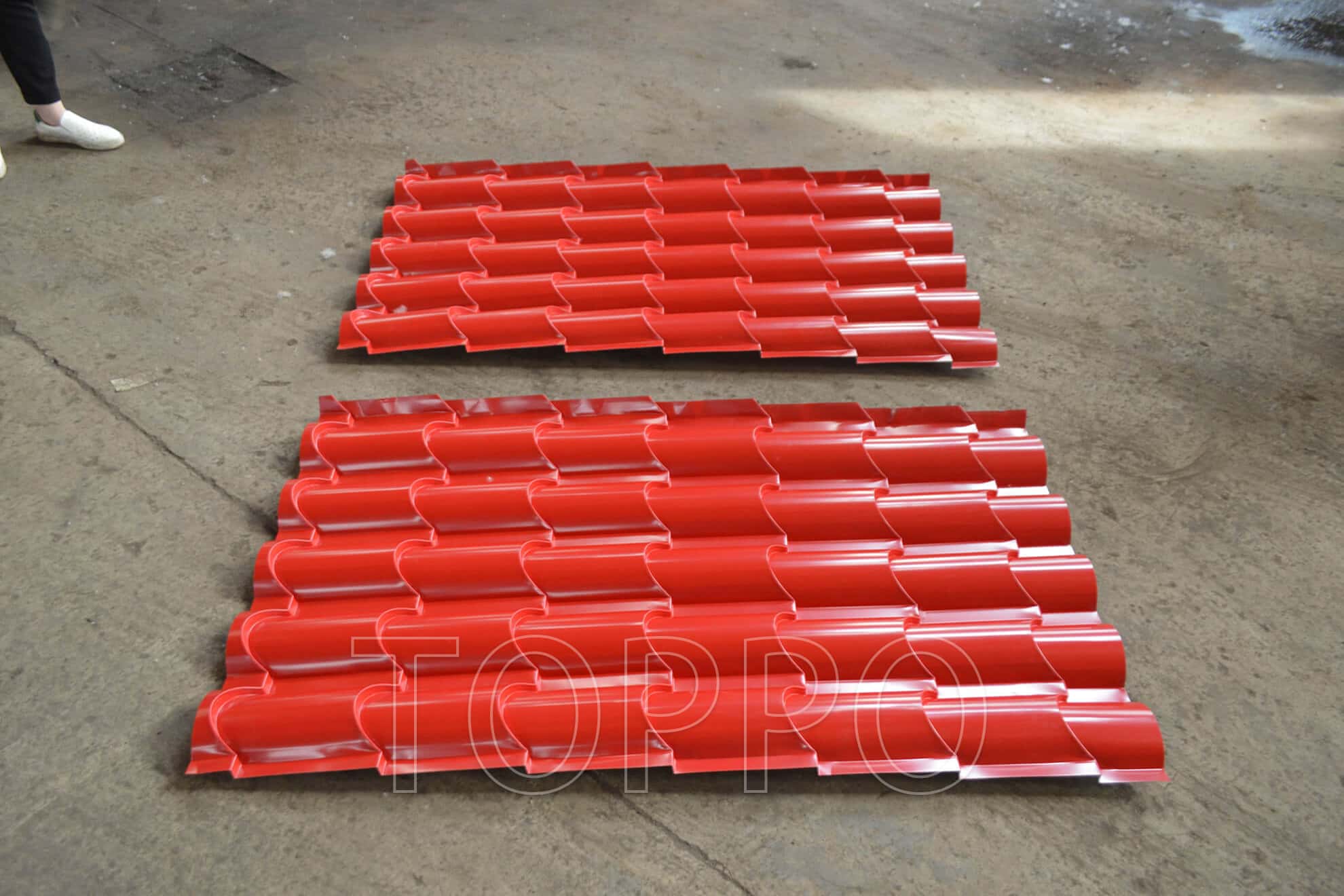 High Precision Double Layer Roll Forming Machine with PLC Control