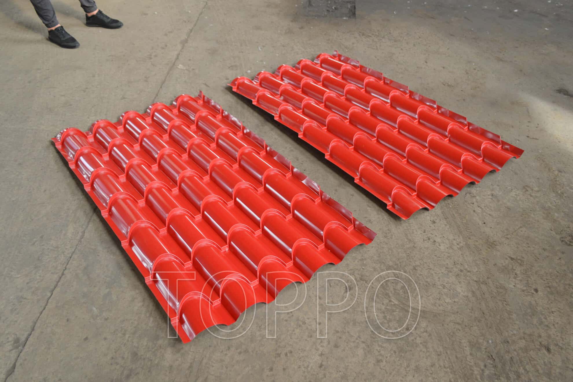 Double Layer Aluminum Sheet Roll Forming Machine