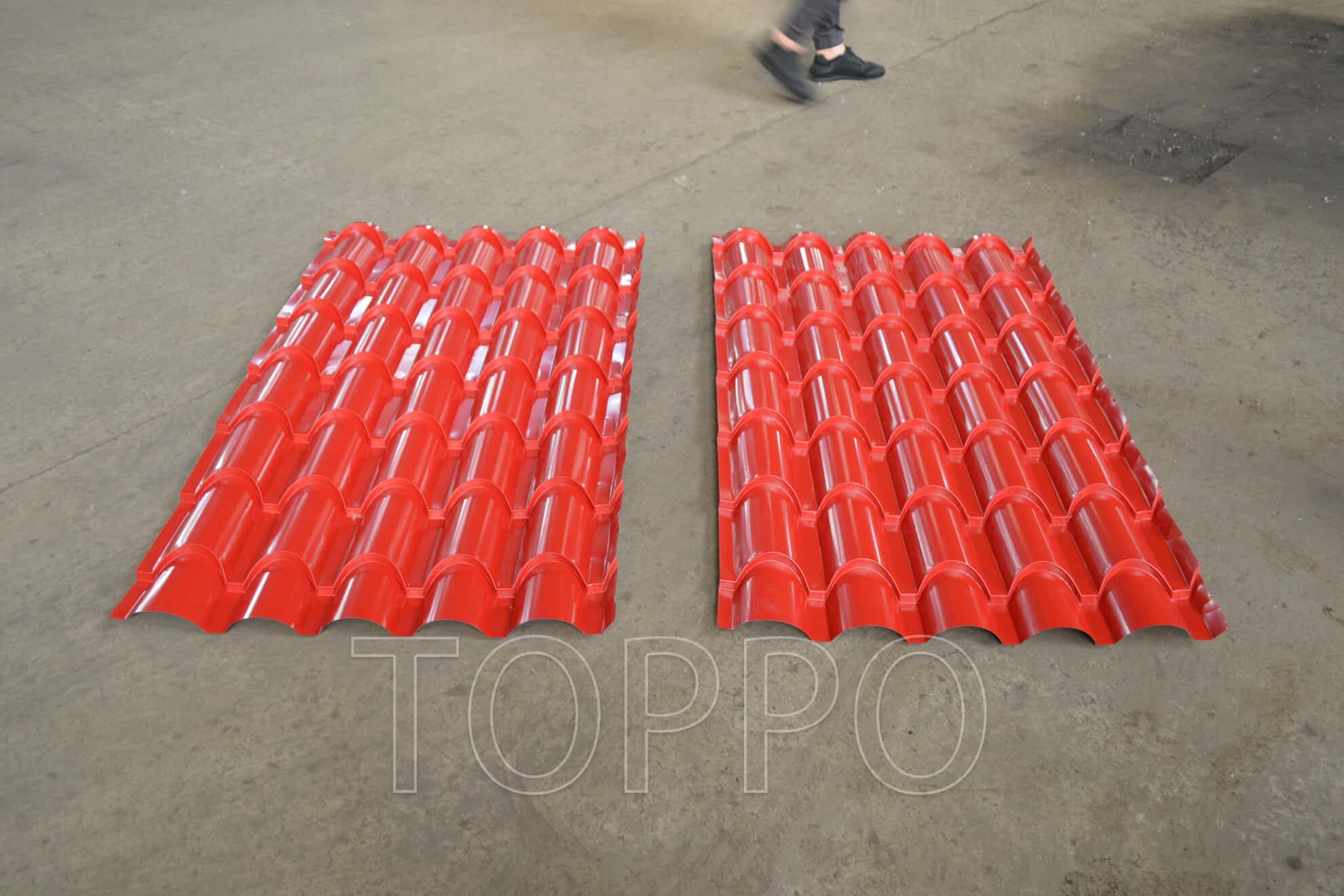 High Precision Double Layer Roll Forming Machine with PLC Control