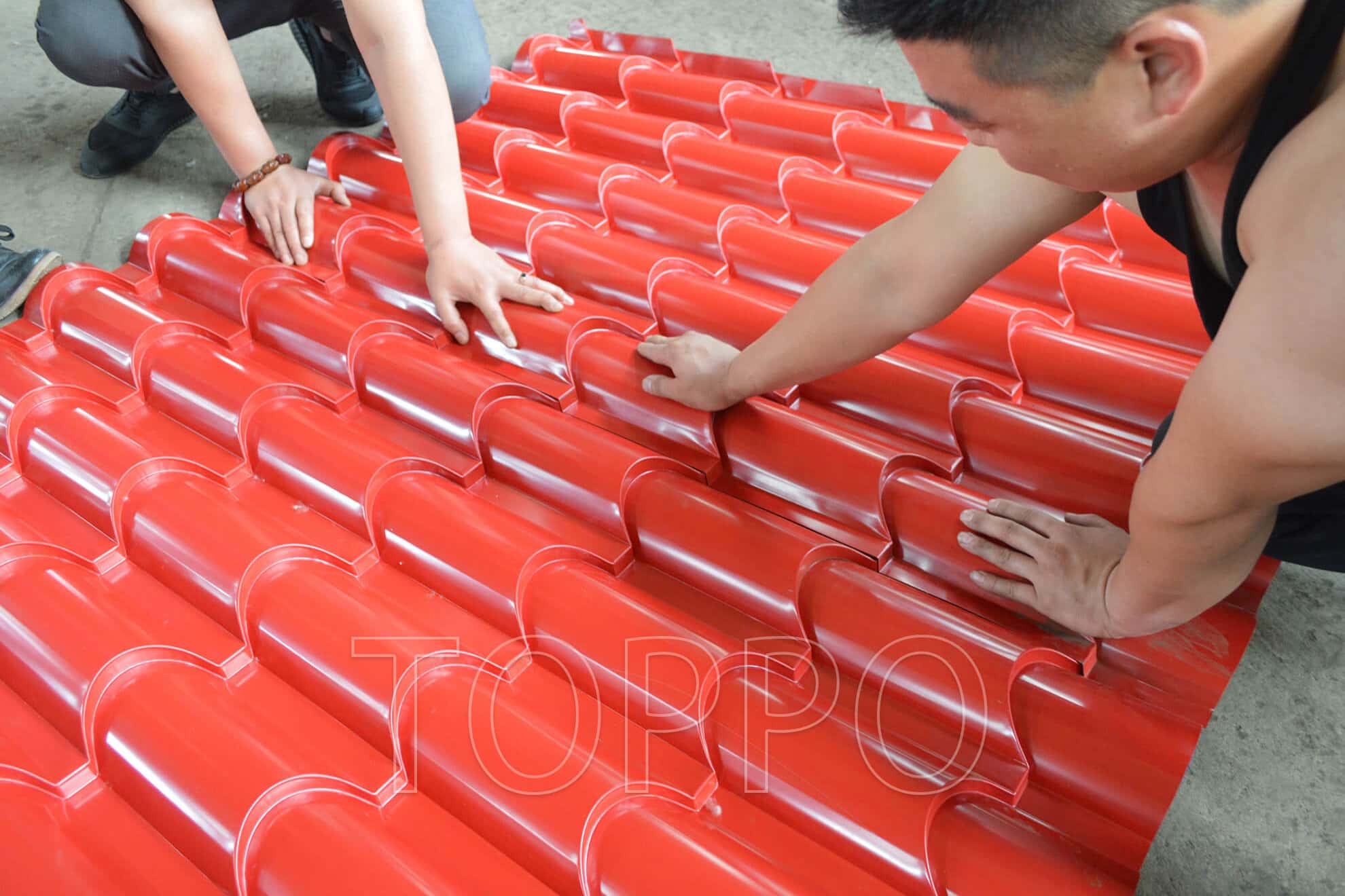 High Precision Double Layer Roll Forming Machine with PLC Control
