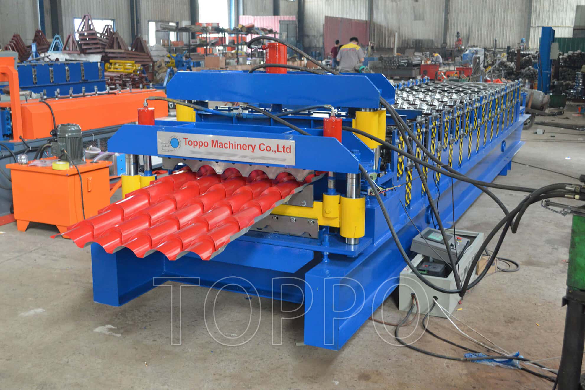 Industrial Double Layer Roll Forming Machine for Roofing Sheet Production