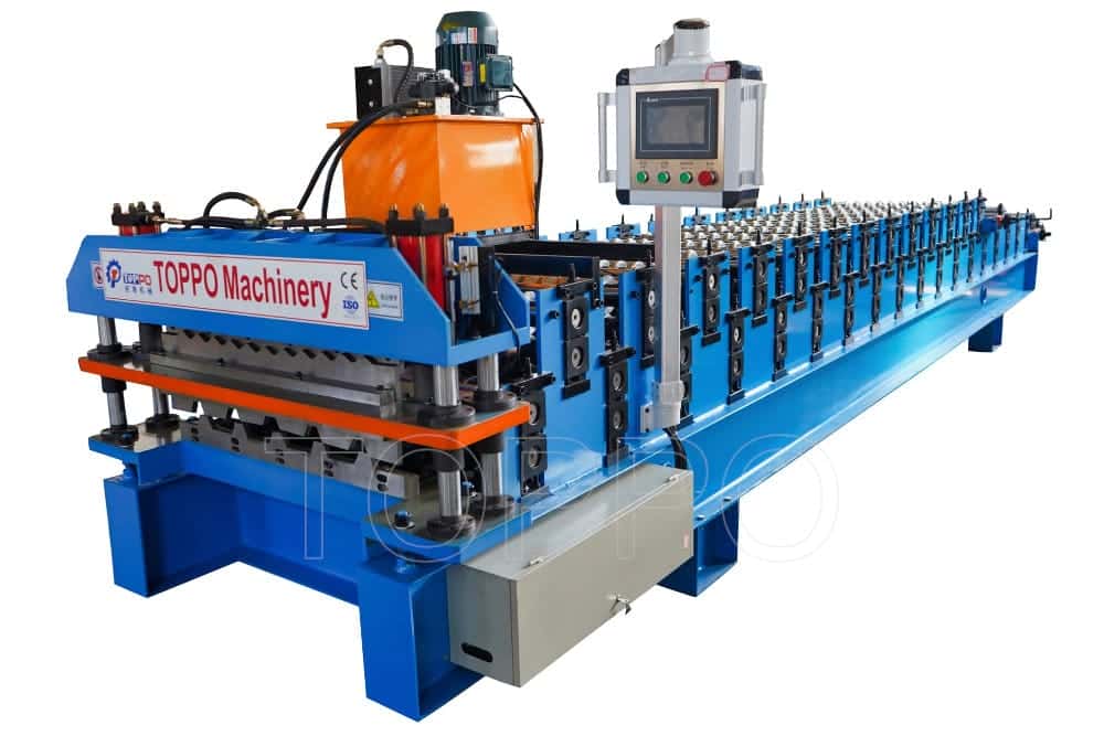 High Speed Double Layer Roll Forming Machine for Metal Roofing Sheets