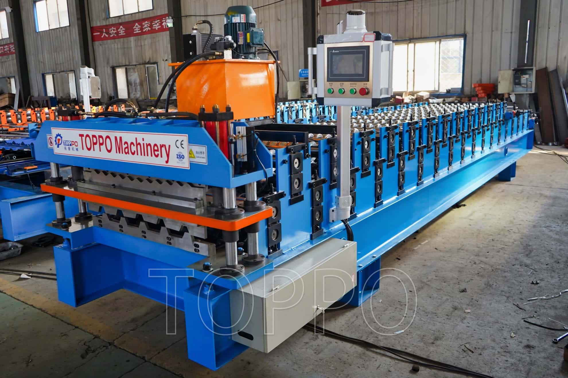 Automatic Double Layer Roll Forming Machine for Metal Roofing Sheet Profiles