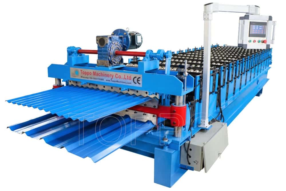 840/850 Electric Shear Double Layer Roll Forming Machine