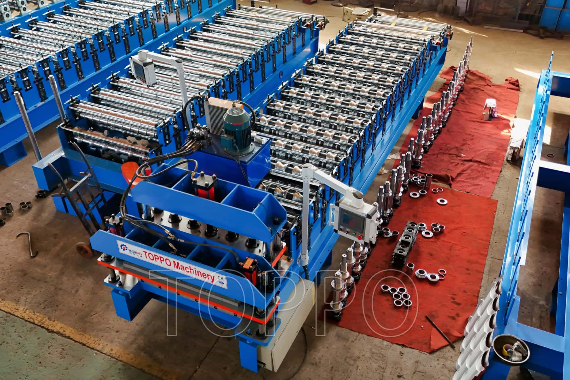 Automatic Double Layer Roll Forming Machine for Roofing and Wall Panels