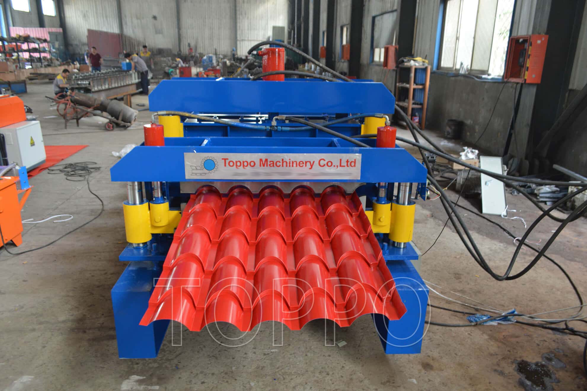 Industrial Double Layer Roll Forming Machine for Roofing Sheet Production