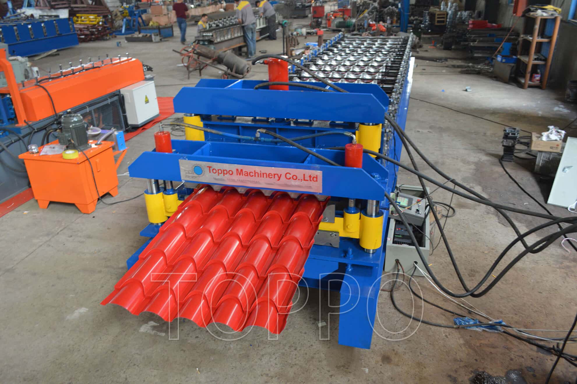 Industrial Double Layer Roll Forming Machine for Roofing Sheet Production