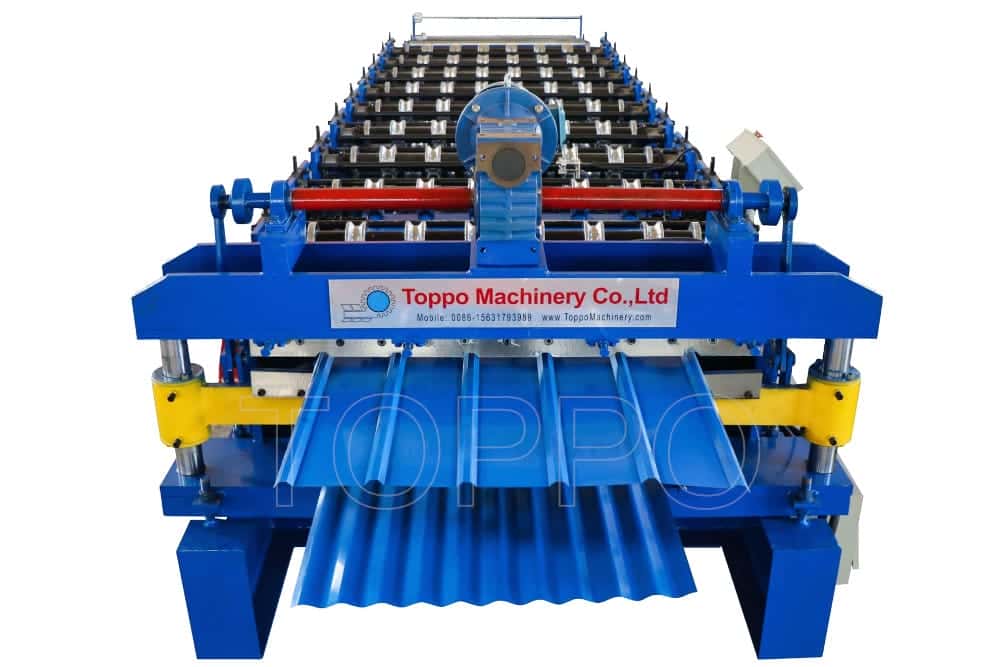 Automatic Double Layer Roll Forming Machine for Metal Roofing Panels