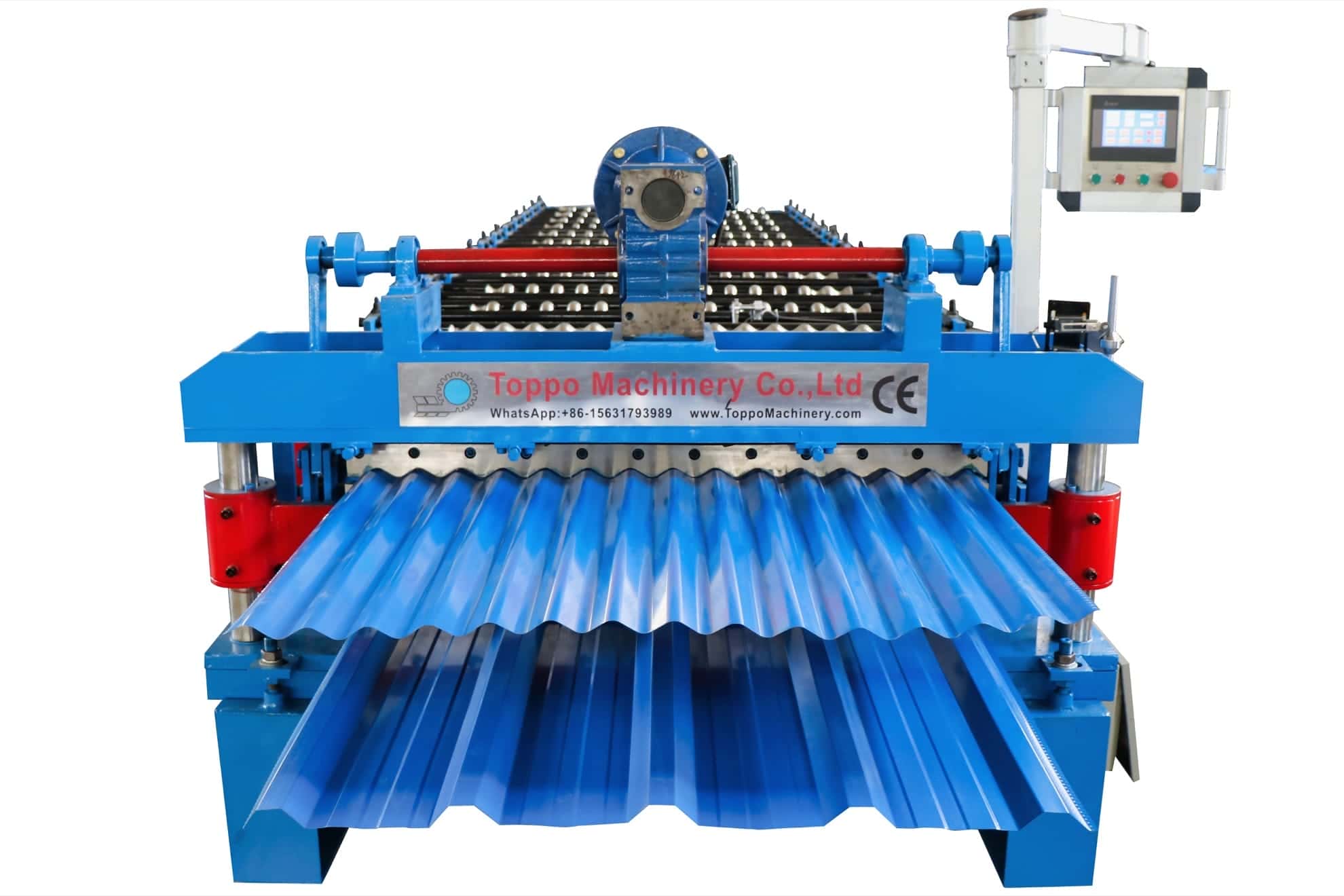 840/850 Electric Shear Double Layer Roll Forming Machine