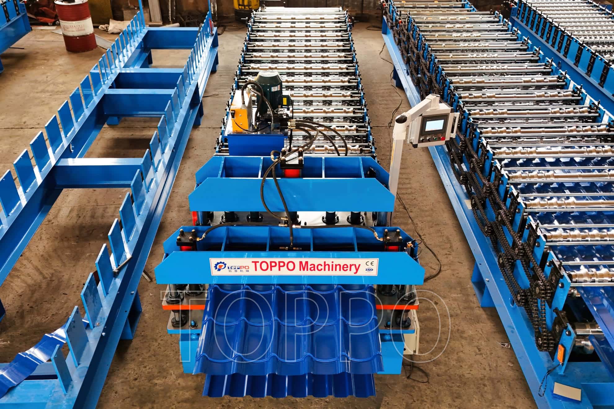 Industrial Double Layer Roll Forming Machine for Metal Roofing and Wall Panels