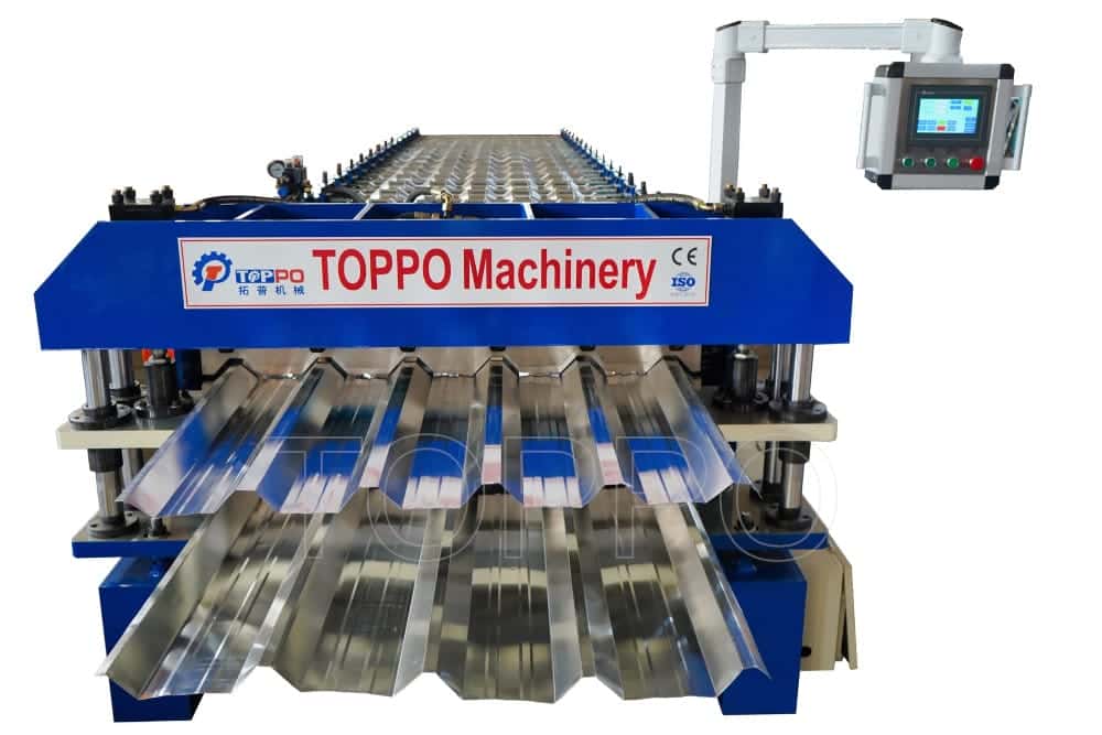 Advanced Double Layer Roofing Sheet Roll Forming Machine Production Line