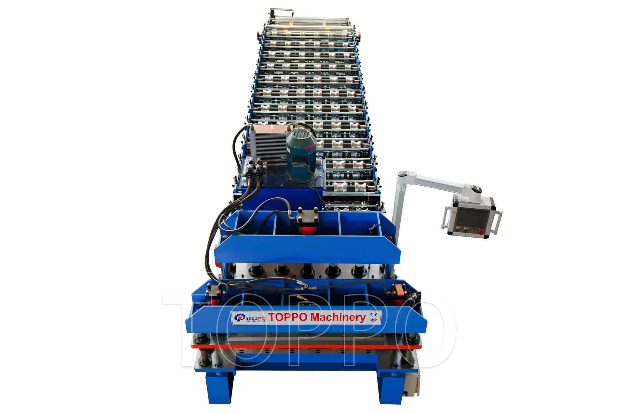 Double Glazed Bamboo Tile Double Layer Roll Forming Machine