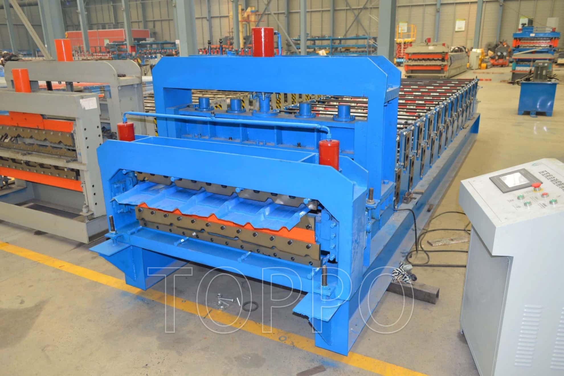 Industrial Double Layer Roll Forming Machine for Metal Roofing Sheets