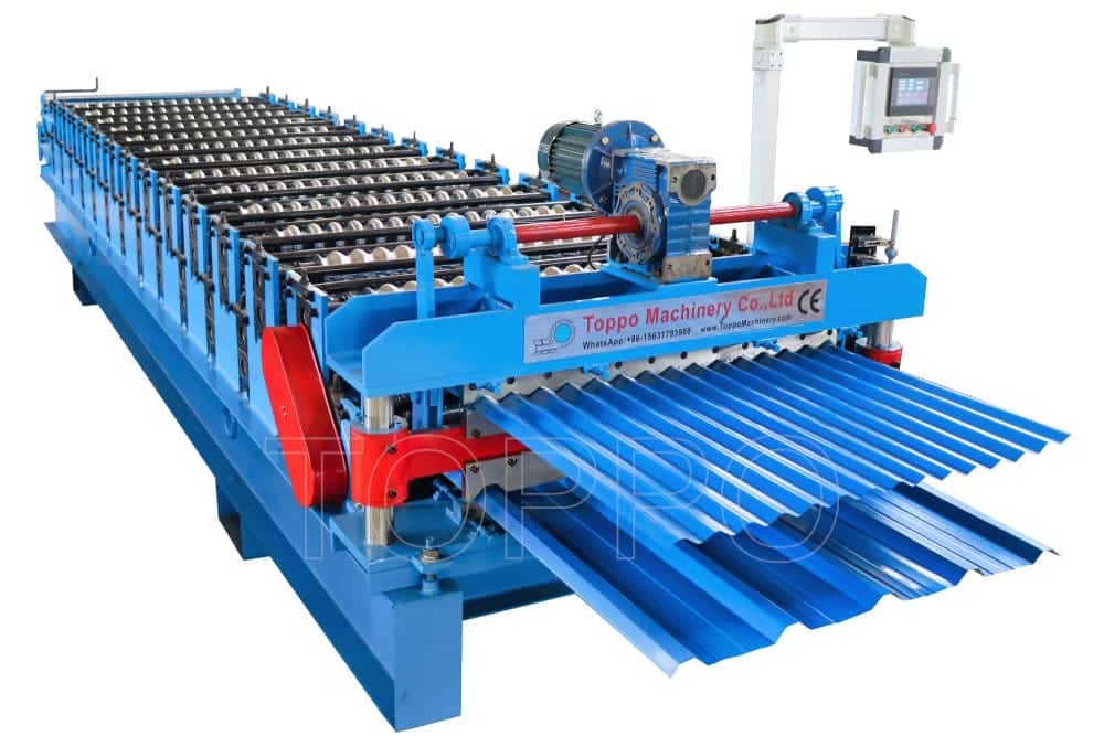 840/850 Electric Shear Double Layer Roll Forming Machine