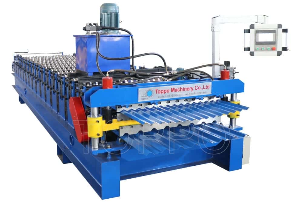 Hydraulic Double Layer Roll Forming Machine for Metal Roofing Sheets
