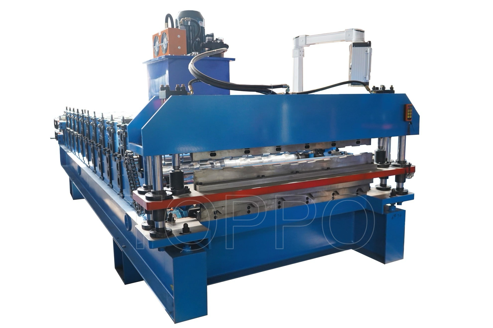 Automatic Roofing Panel Making Machine for Corrugated Metal Sheet Production
