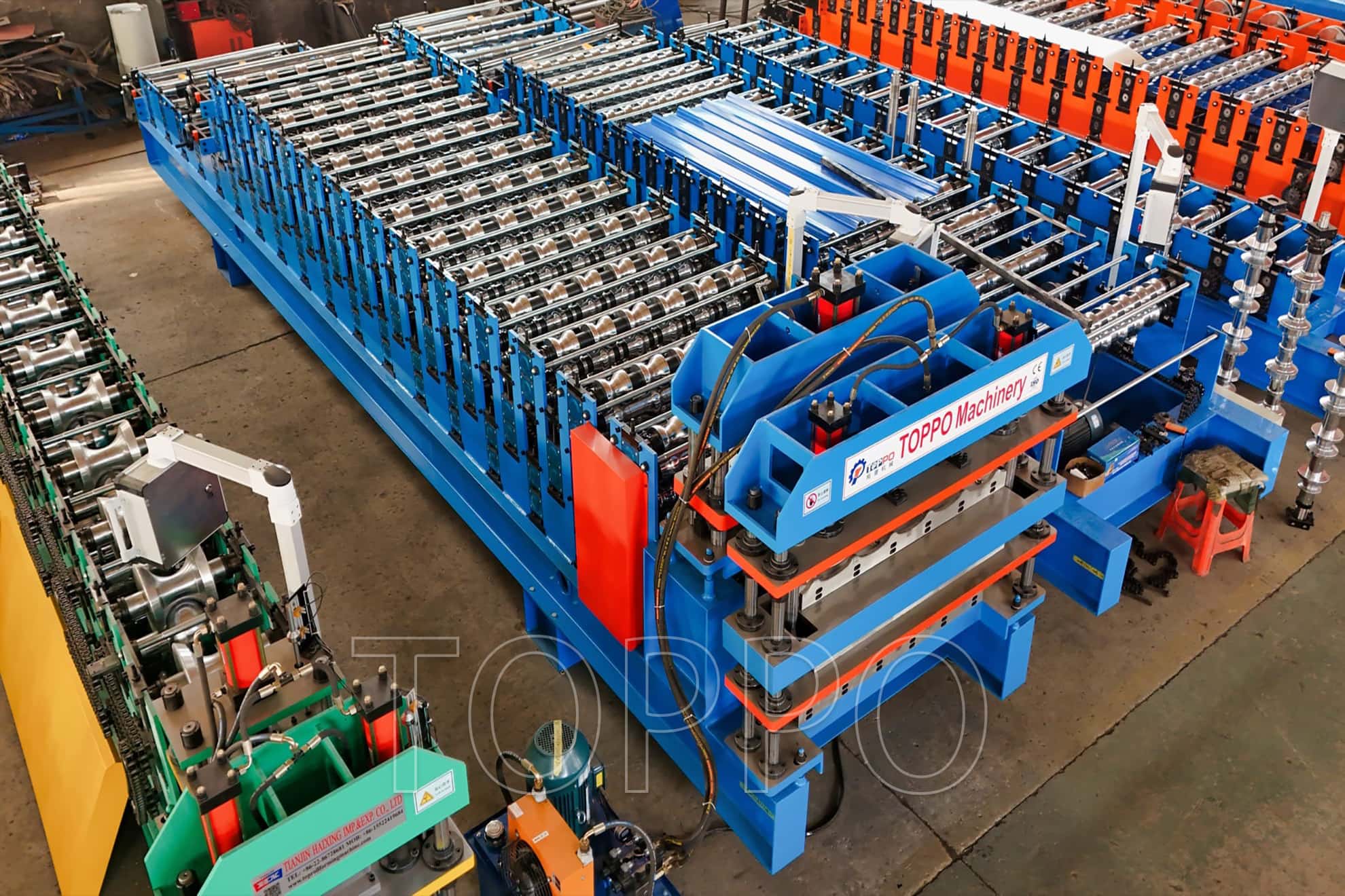 Double Layer Roll Forming Machine for Metal Roofing & Wall Panels