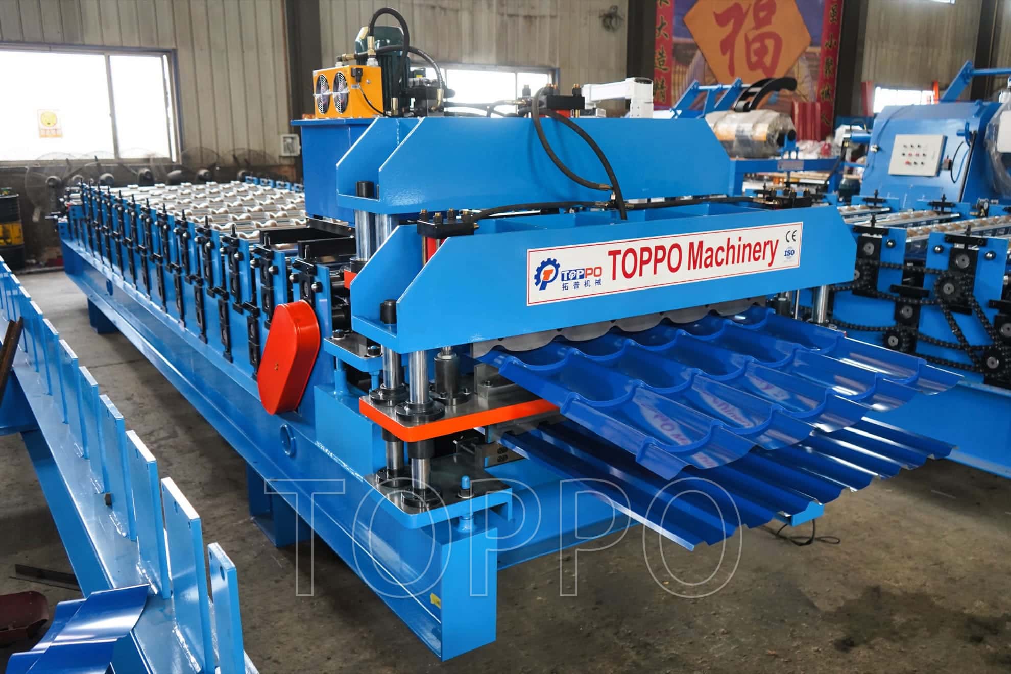 PLC Controlled Double Layer Roll Forming Machine