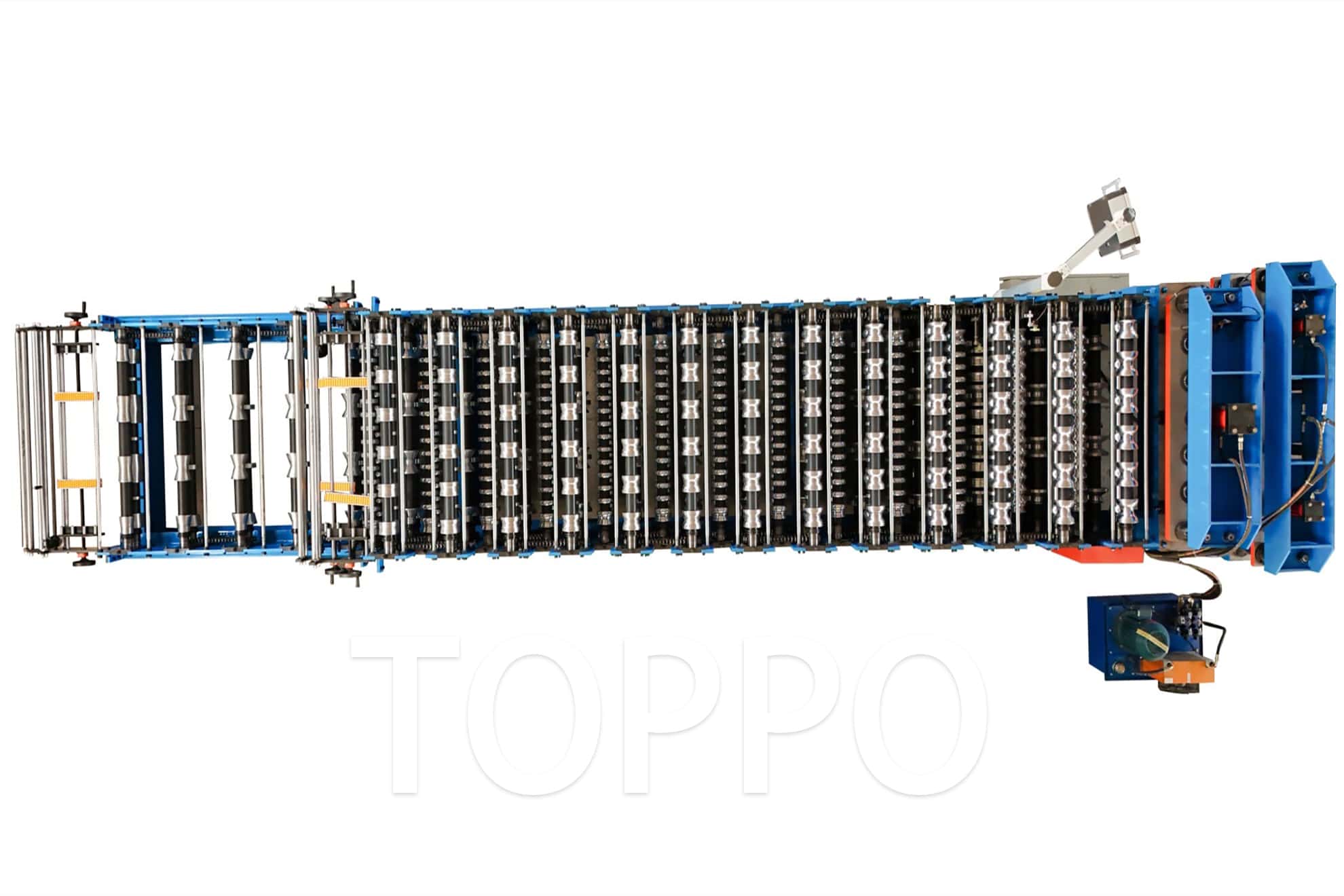 High Speed Aluminum Steel Corrugated Roofing Sheet Roll Forming Machine
