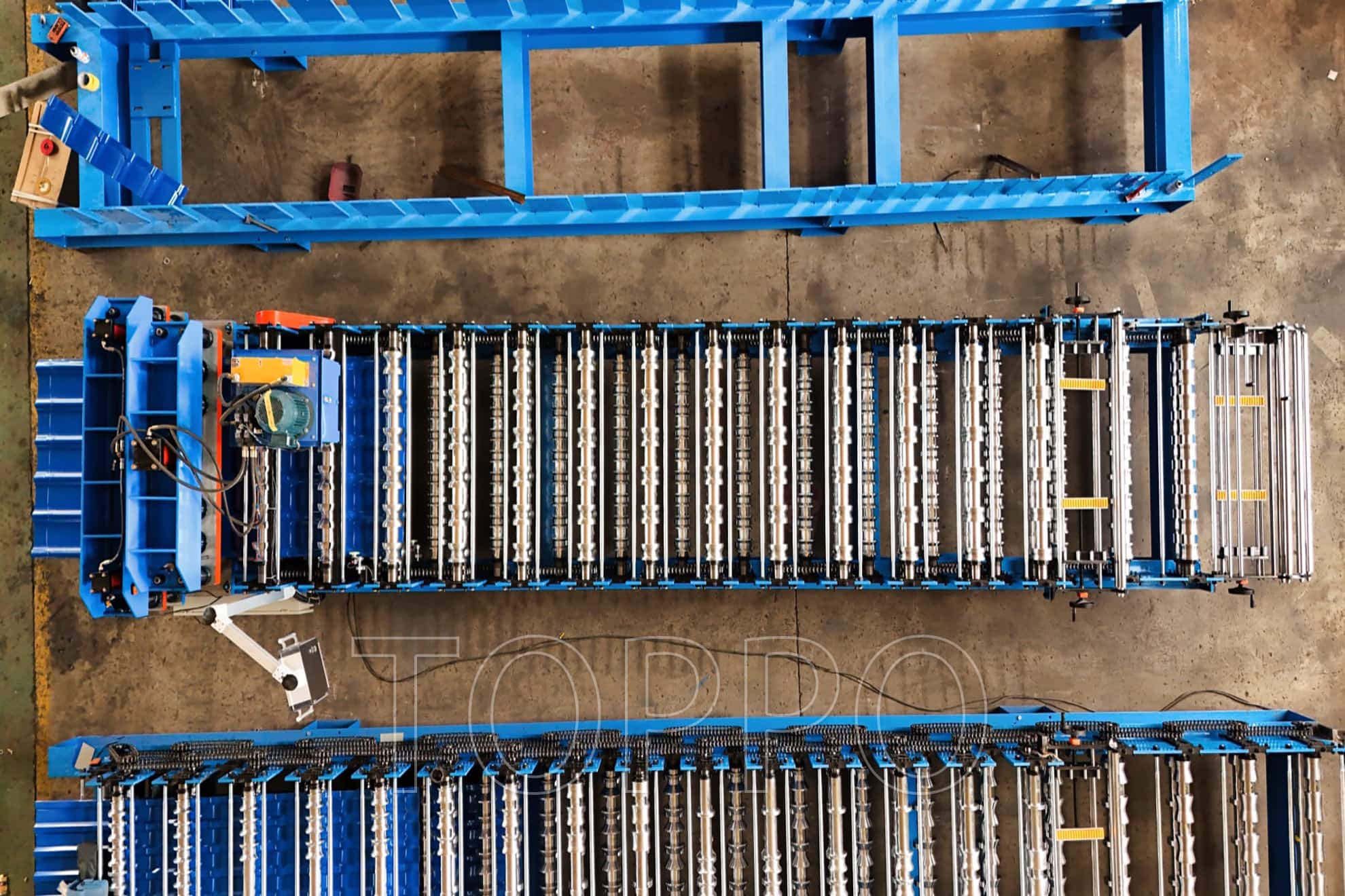 PLC Controlled Double Layer Roll Forming Machine