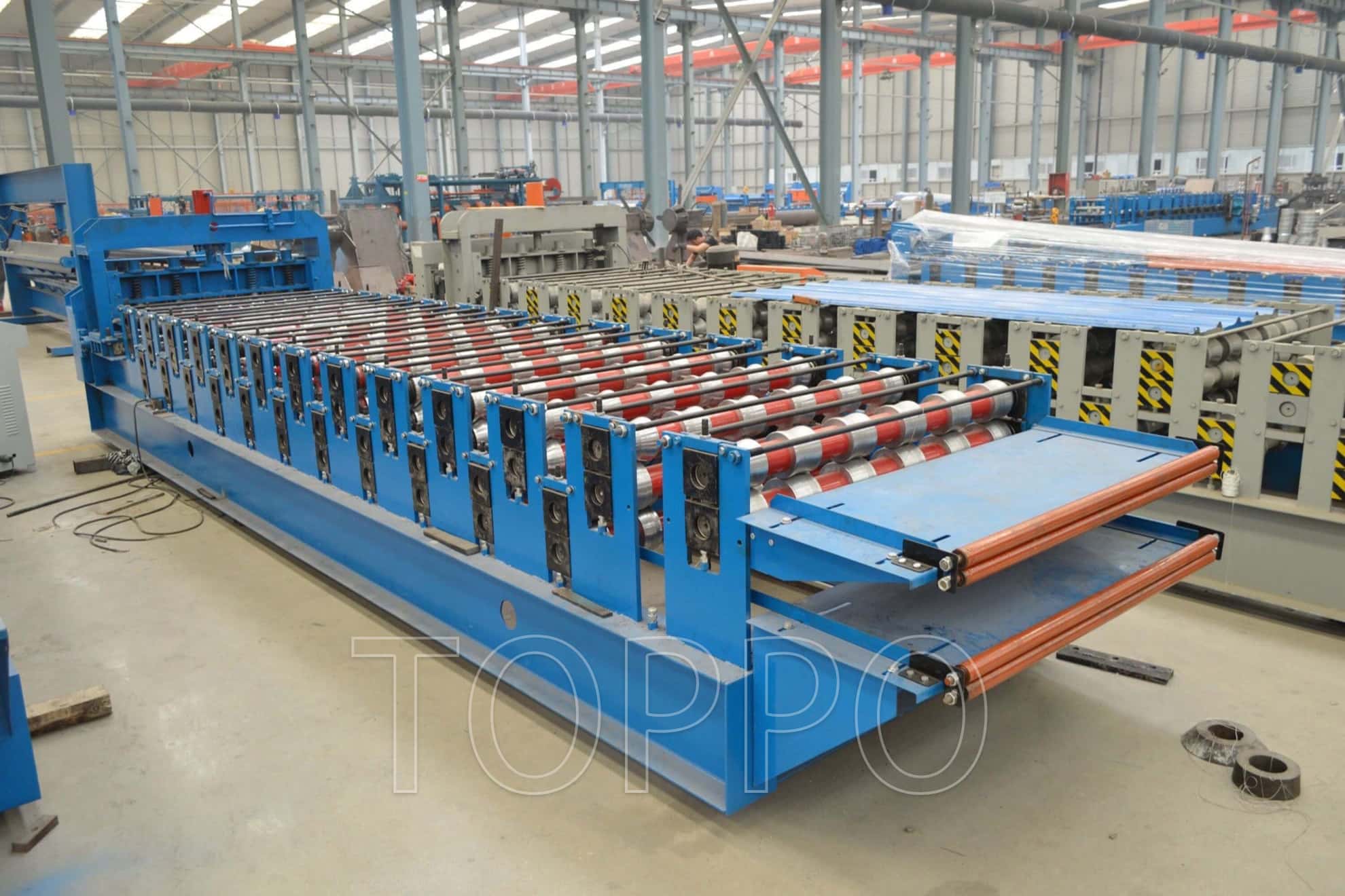 Industrial Double Layer Roll Forming Machine for Metal Roofing Sheets
