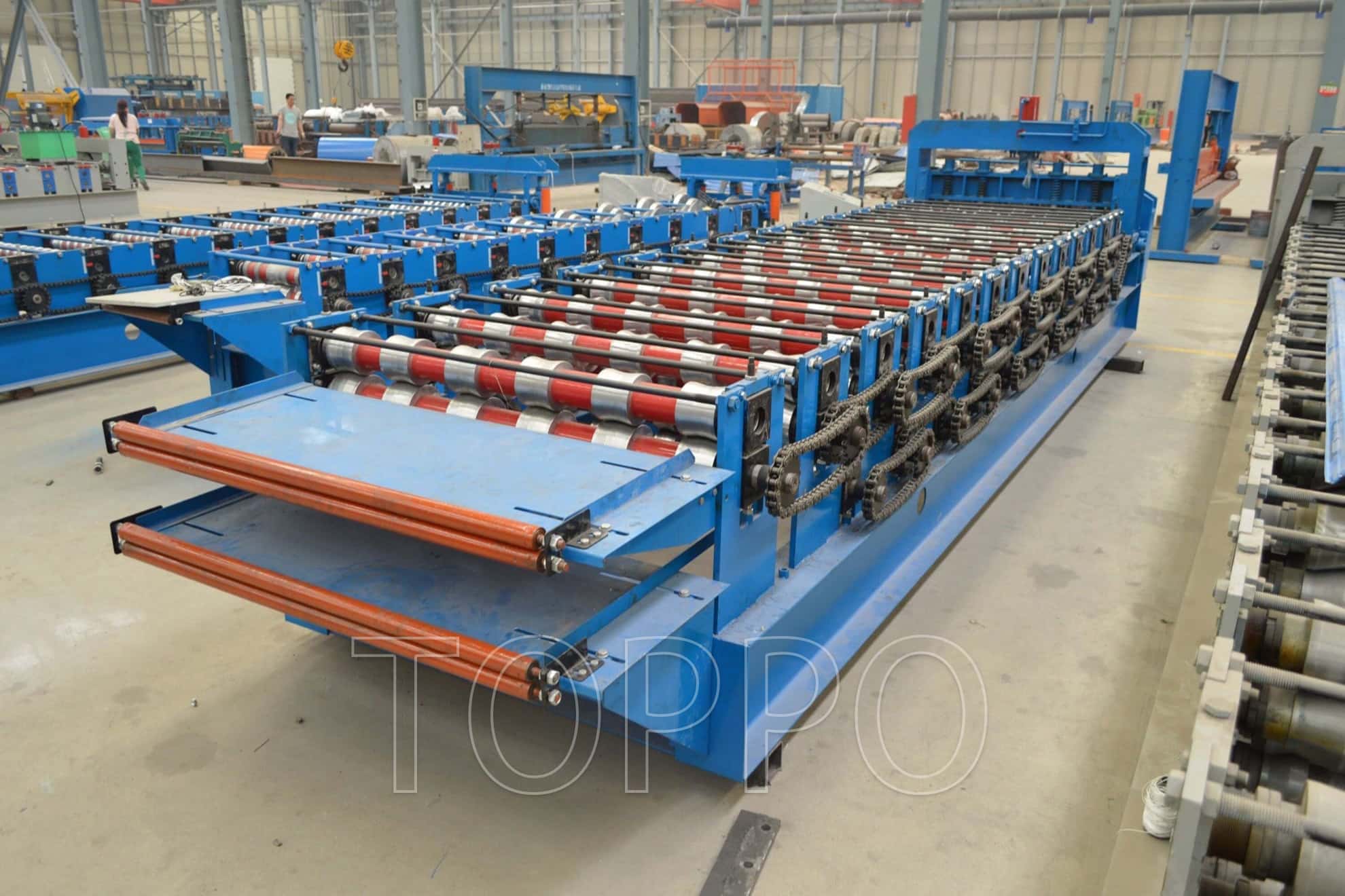Double Layer Roofing Sheet Roll Forming Machine