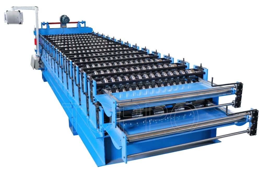 840/850 Electric Shear Double Layer Roll Forming Machine