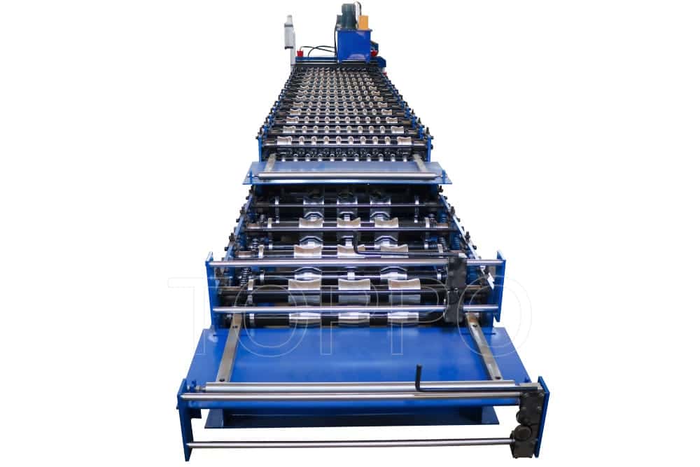 Electric Shear Double Layer Roll Forming Machine for Metal Roofing Sheets
