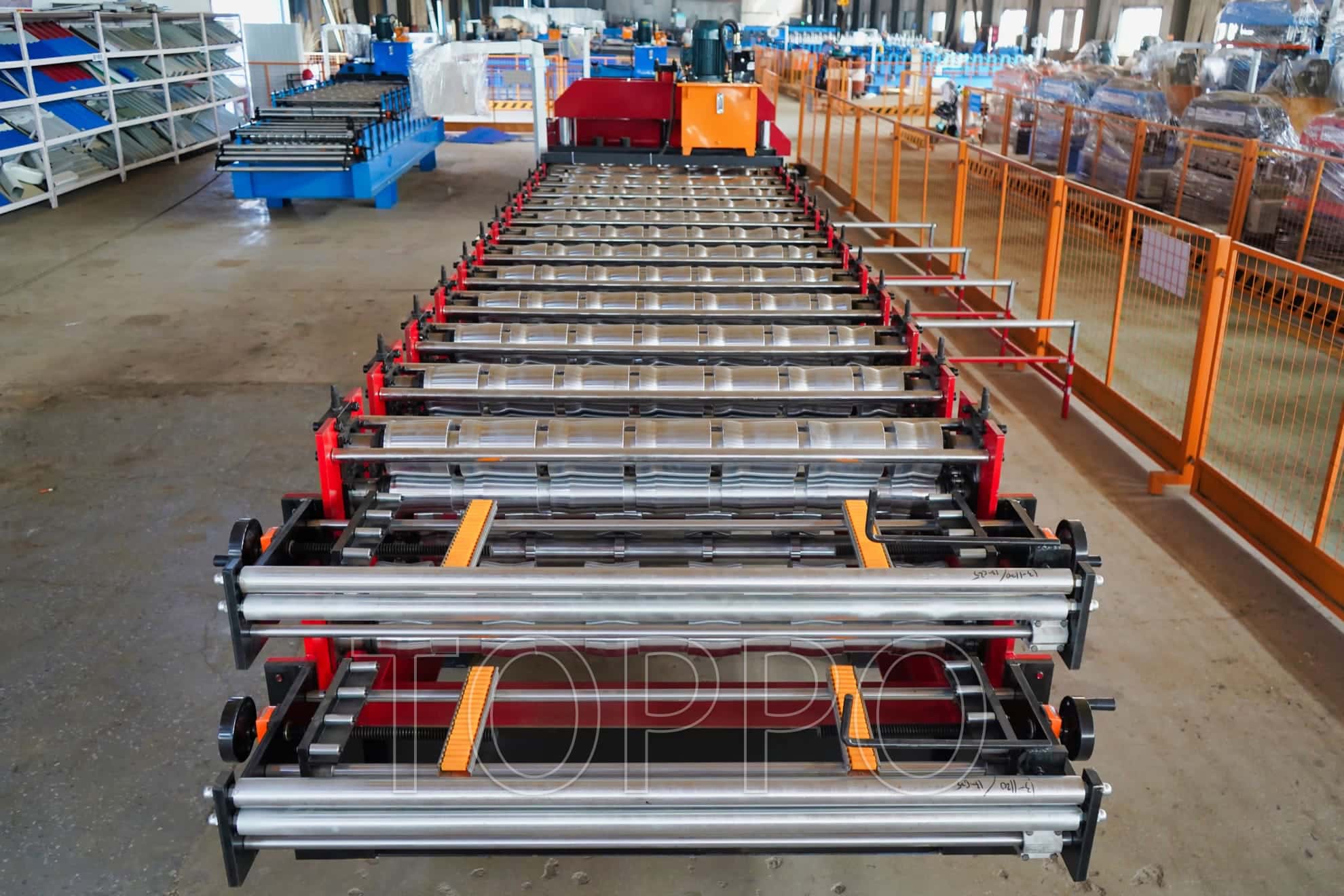Heavy Duty Double Layer Roll Forming Machine for Metal Roofing Sheets