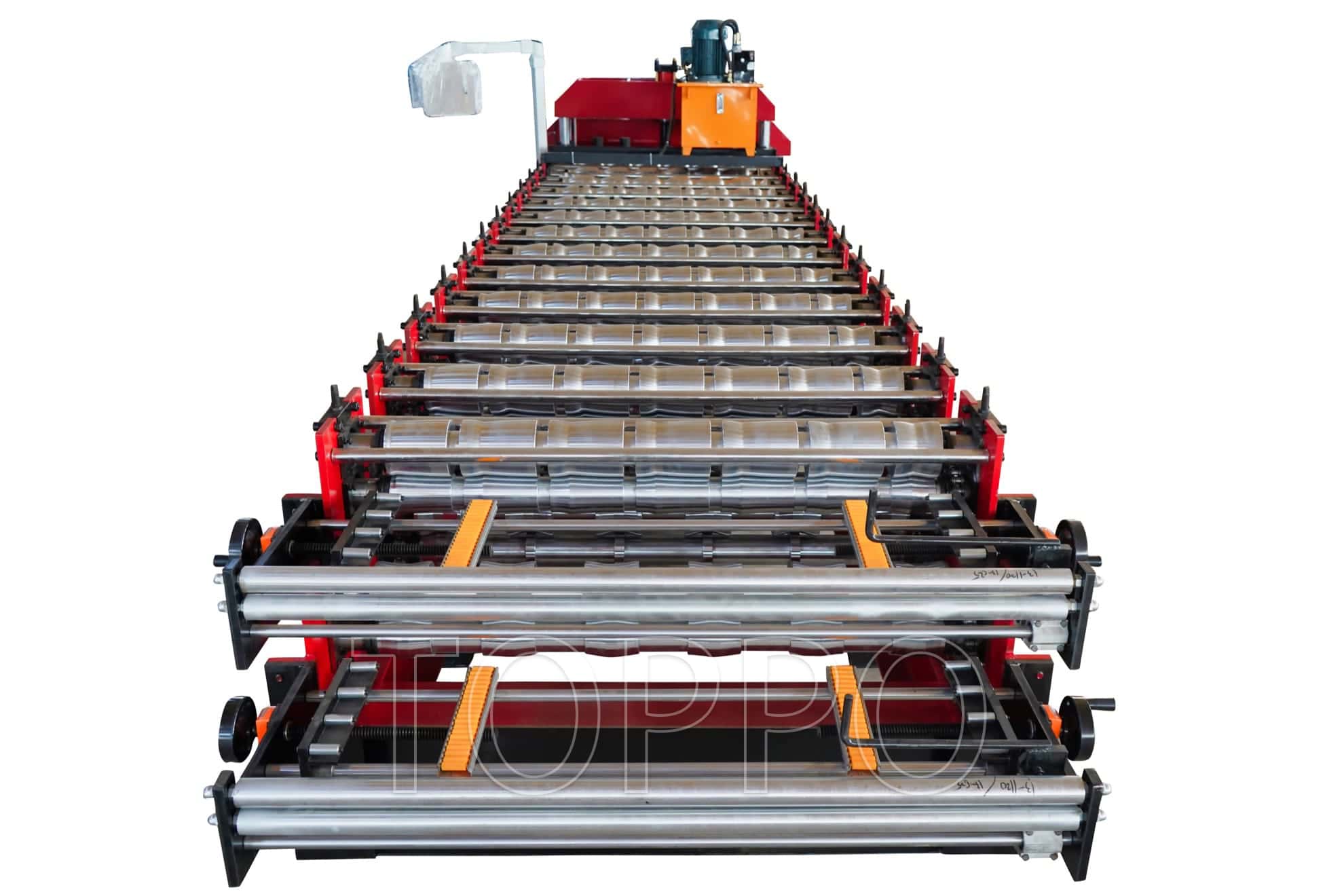 686/760 Double Layer Roll Forming Machine for Metal Roofing Sheets
