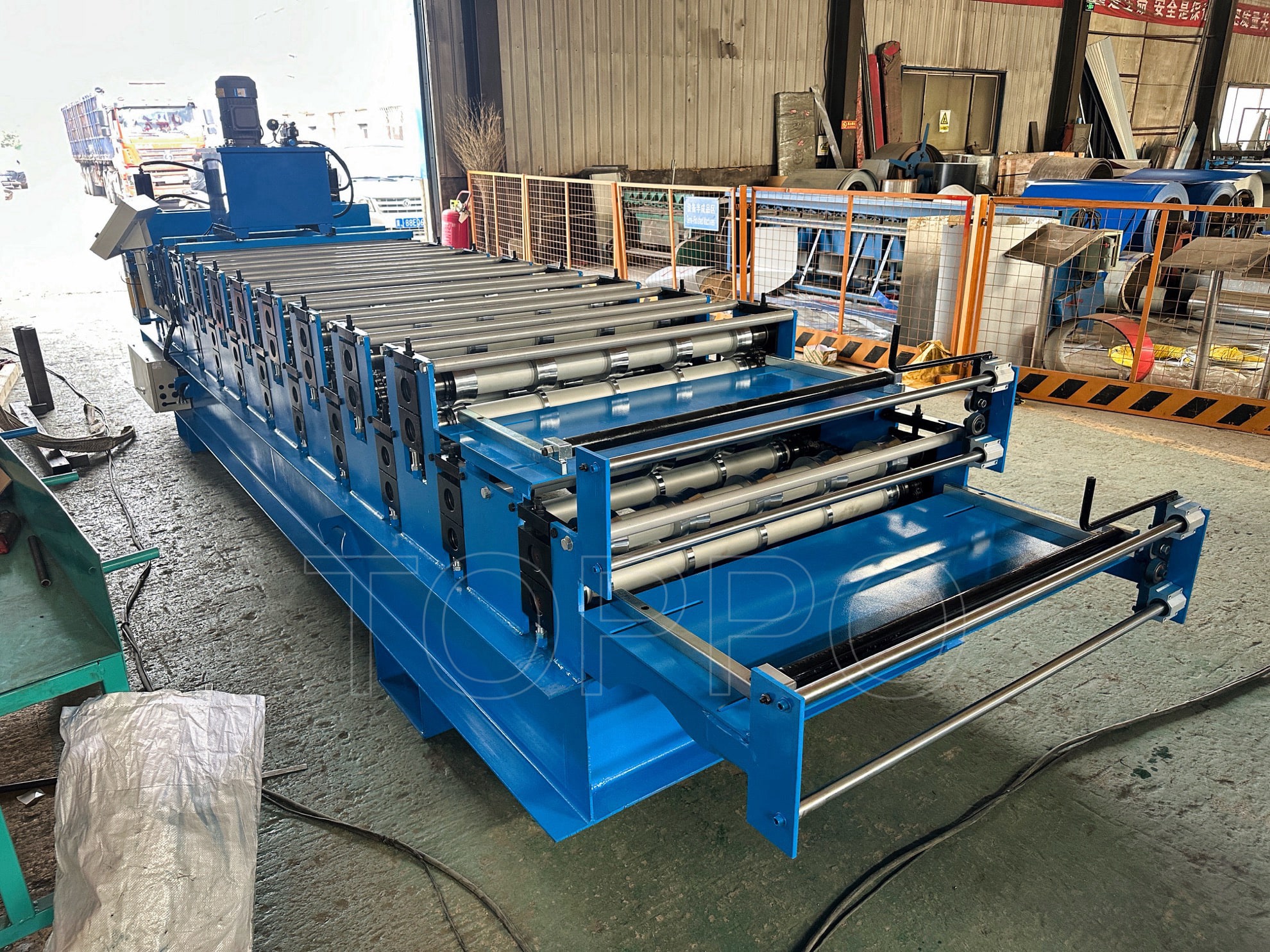 Compact Double Layer Roll Forming Machine