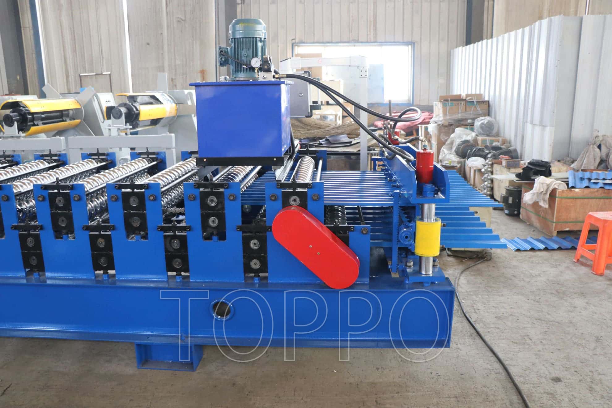 Hydraulic Double Layer Roll Forming Machine for Metal Roofing Sheets