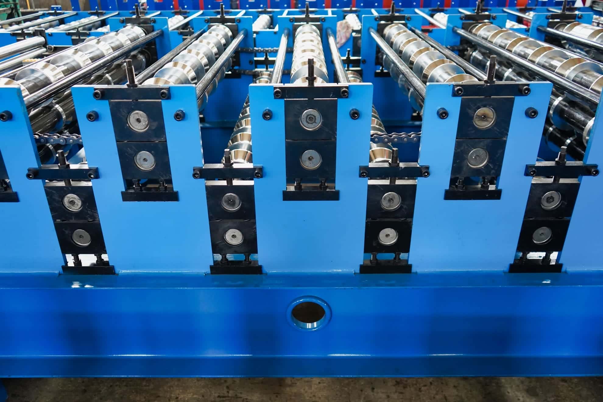 Automatic Double Layer Corrugated Roofing Sheet Roll Forming Machine