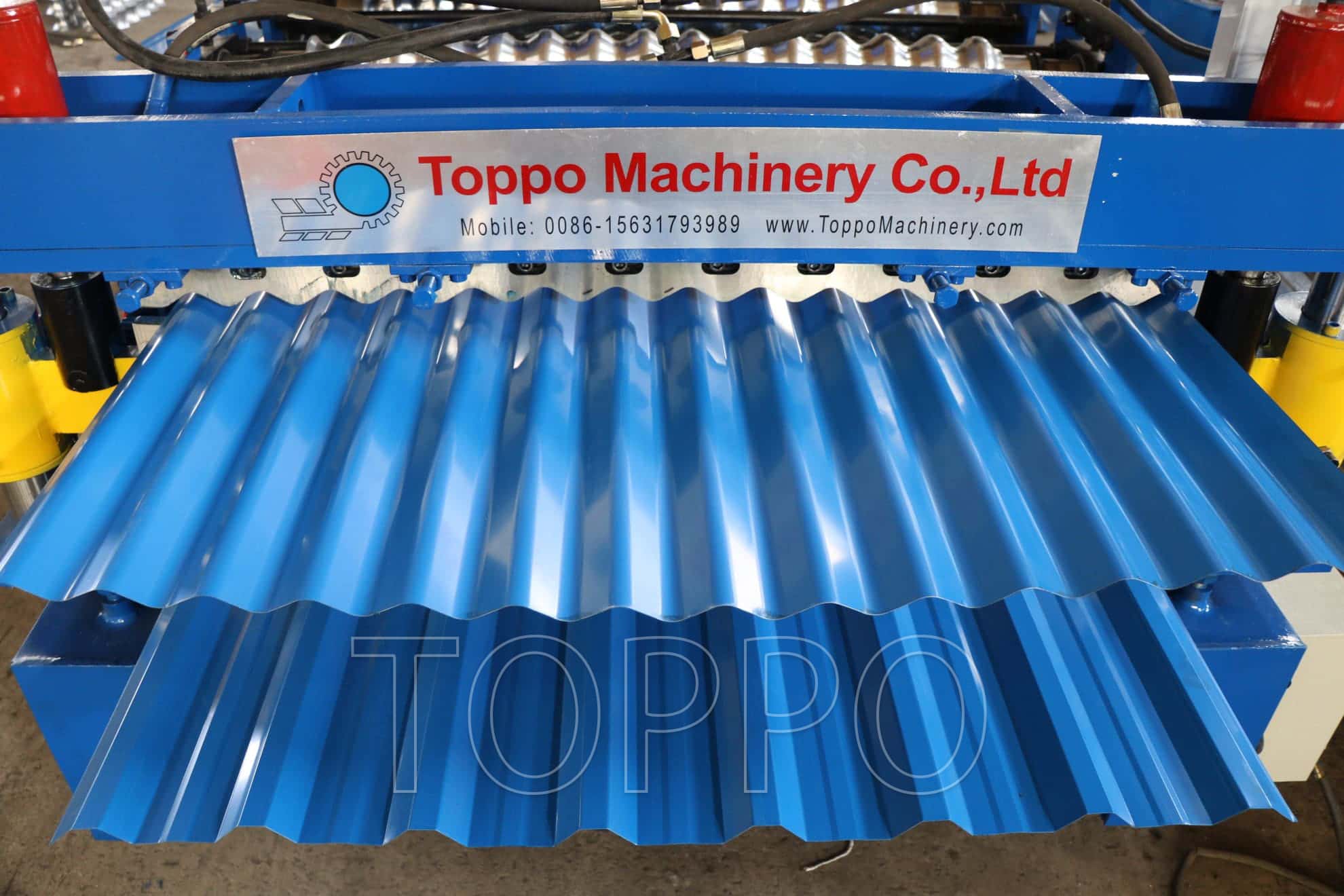 Hydraulic Double Layer Roll Forming Machine for Metal Roofing Sheets