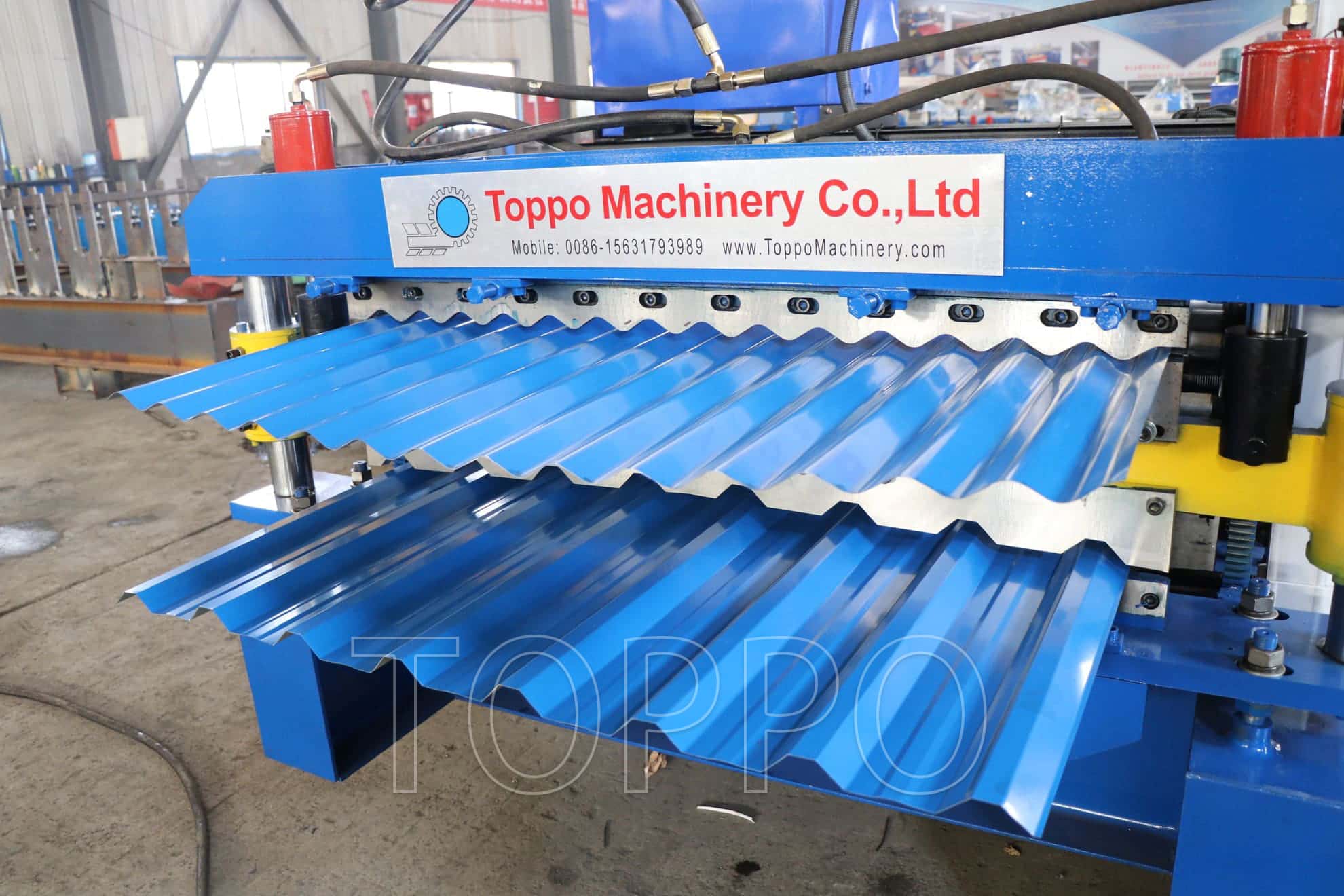 Hydraulic Double Layer Roll Forming Machine for Metal Roofing Sheets