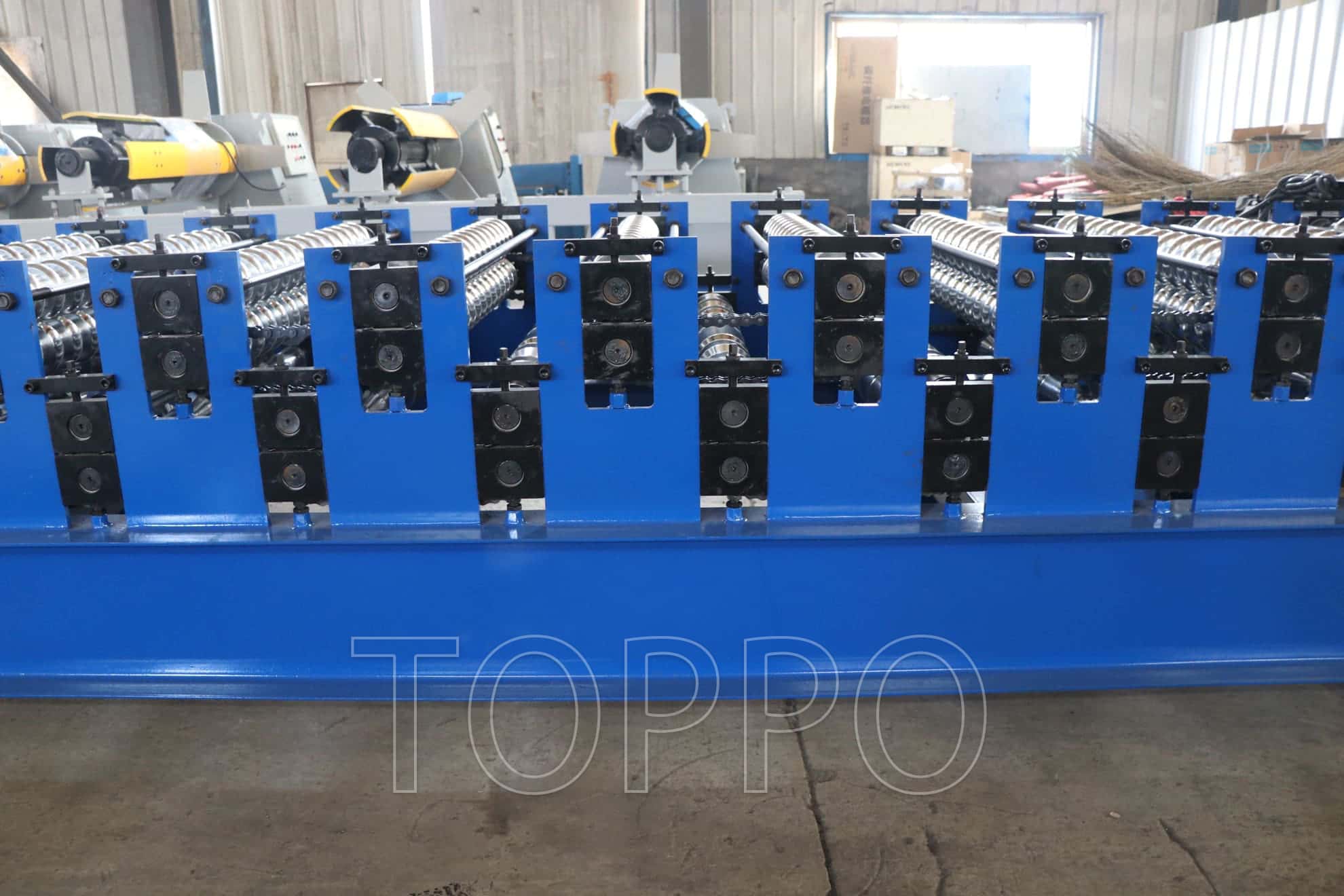 Hydraulic Double Layer Roll Forming Machine for Metal Roofing Sheets