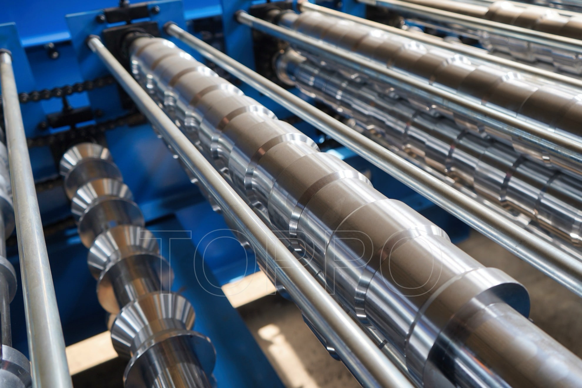 Curving Glazed Tile & IBR Double Layer Roll Forming Machine