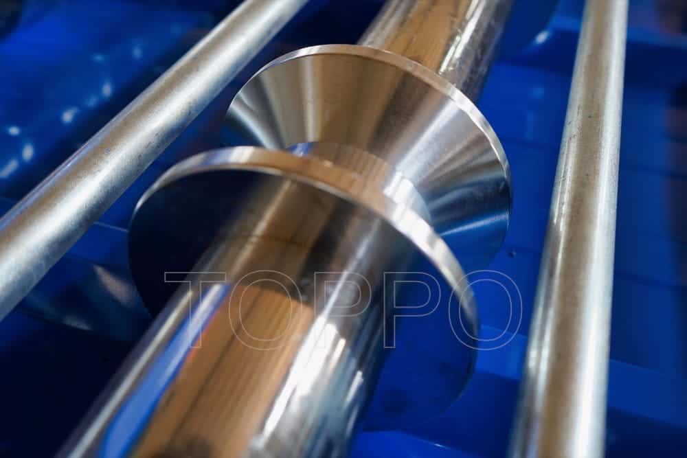 High Speed Double Layer Roofing Sheet Roll Forming Machine with Electric Shear Cutting