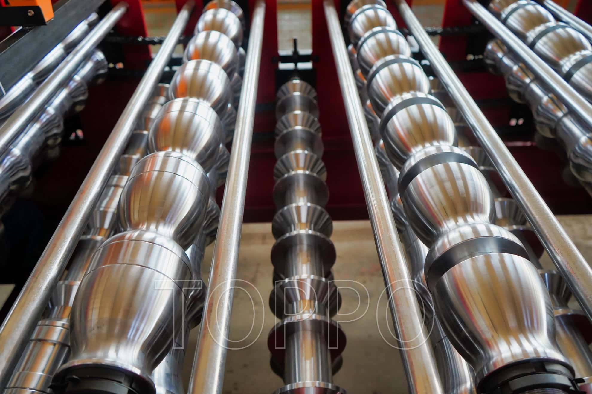 Heavy Duty Double Layer Roll Forming Machine for Metal Roofing Sheets